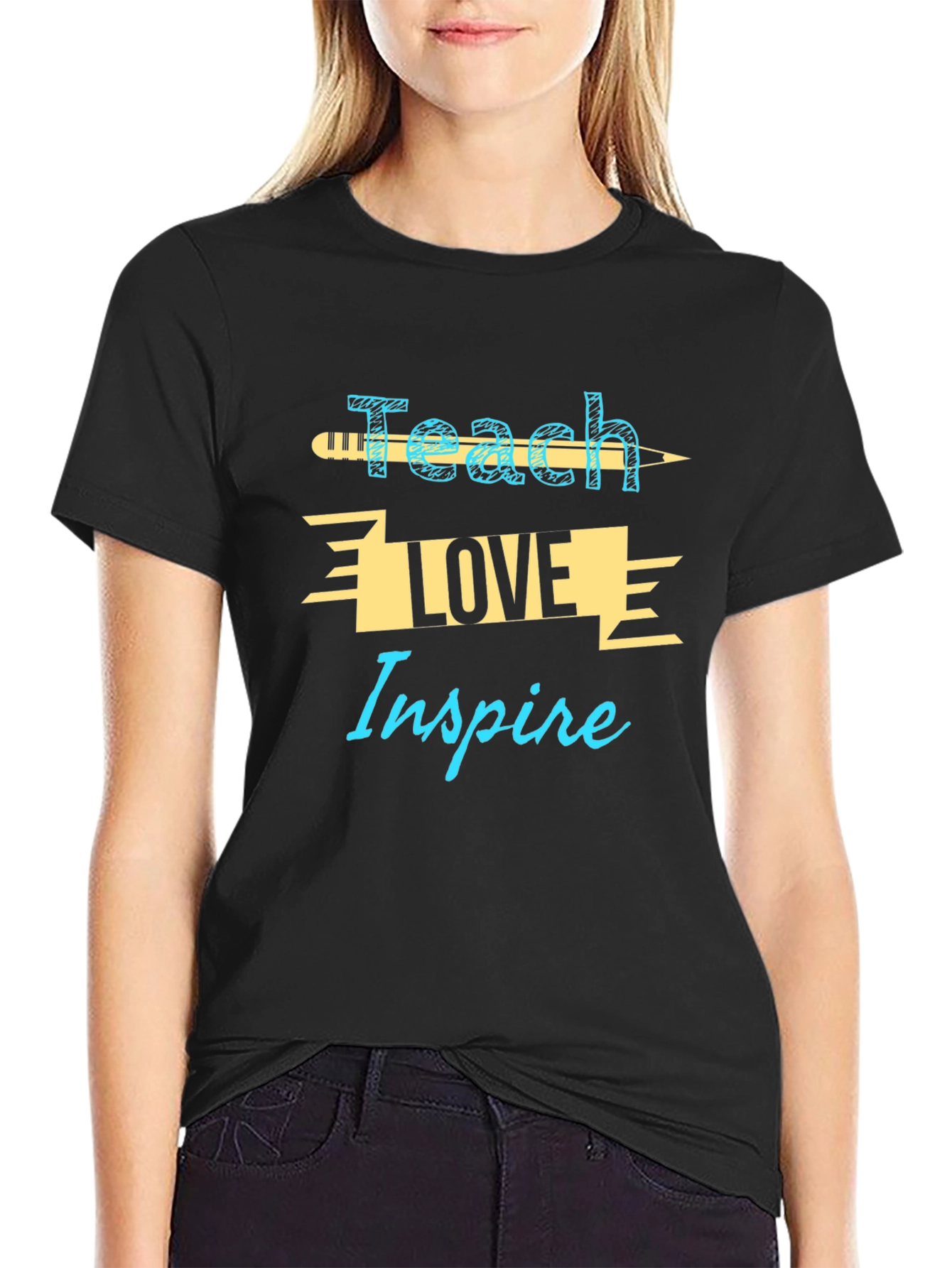 Teach Love Inspire Graphic T-Shirt
