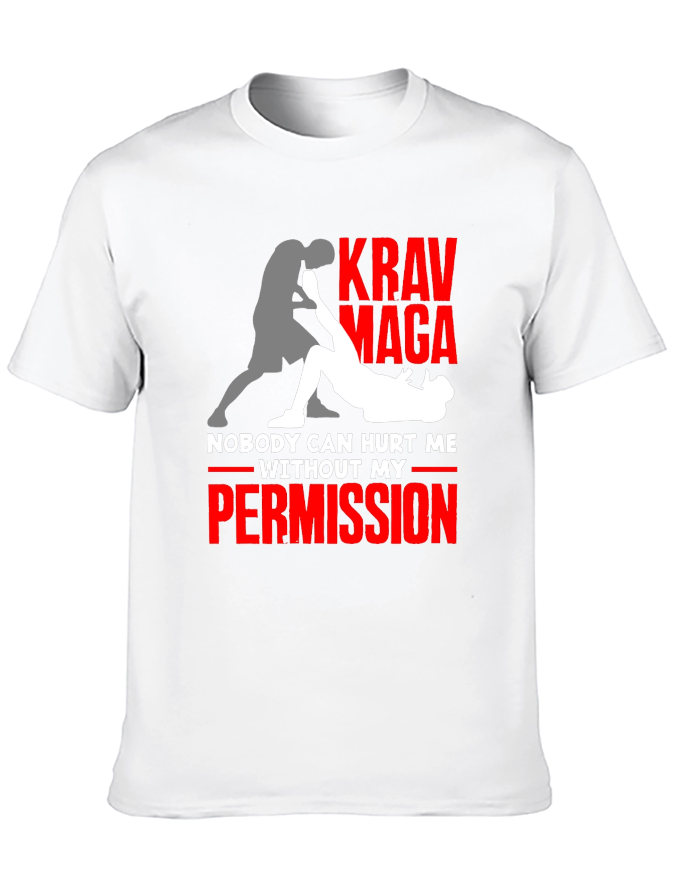 Krav Maga Permission T-Shirt - Self Defense Tee