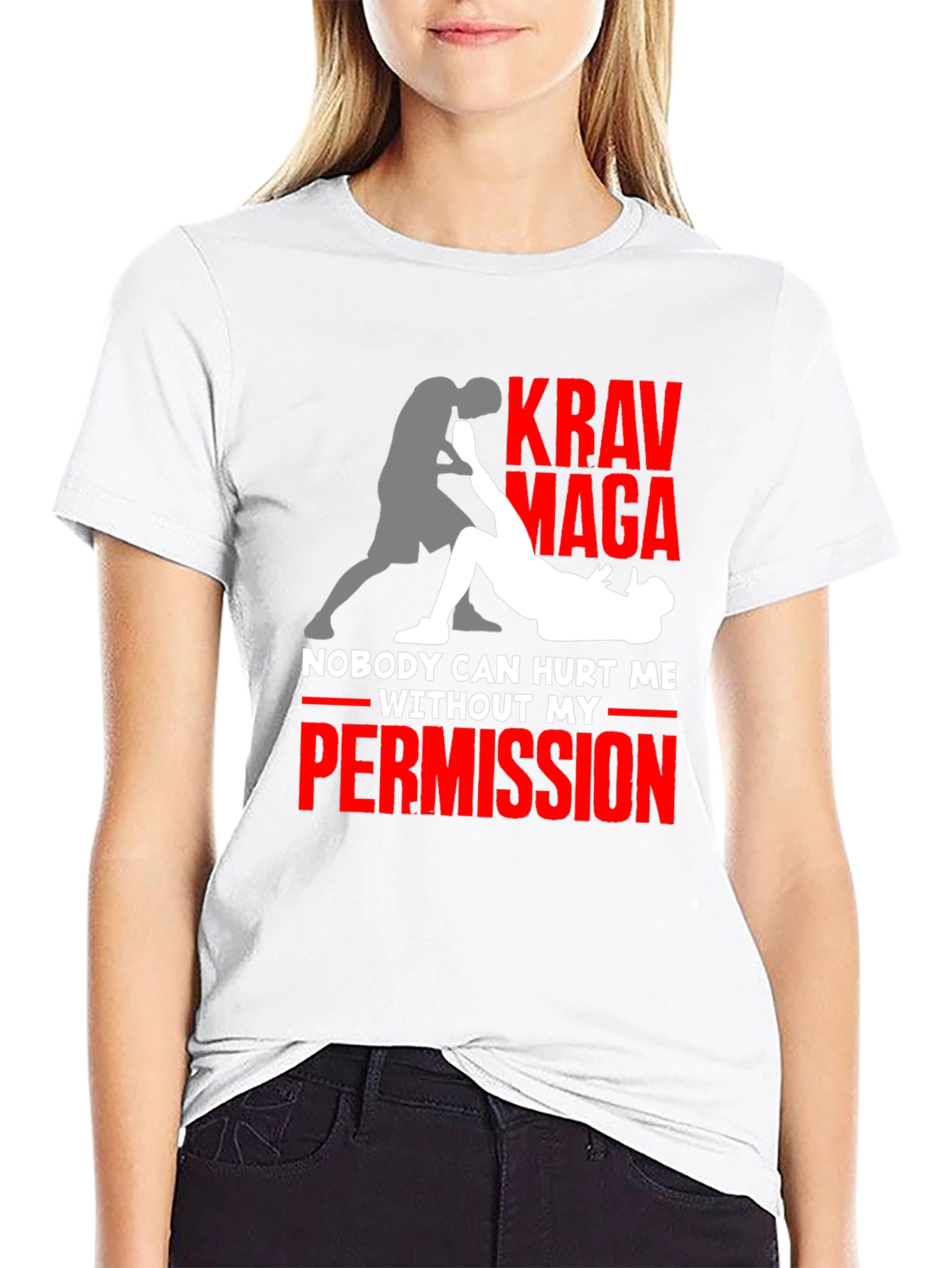 Krav Maga Permission T-Shirt - Self Defense Tee