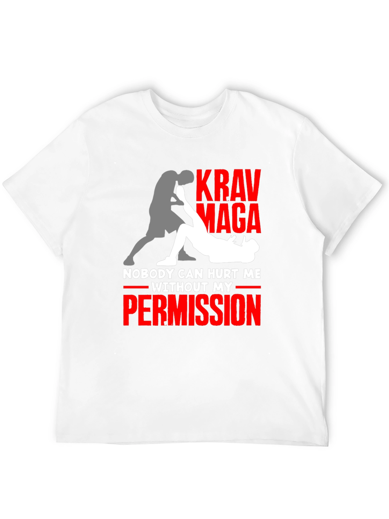 Krav Maga Permission T-Shirt - Self Defense Tee