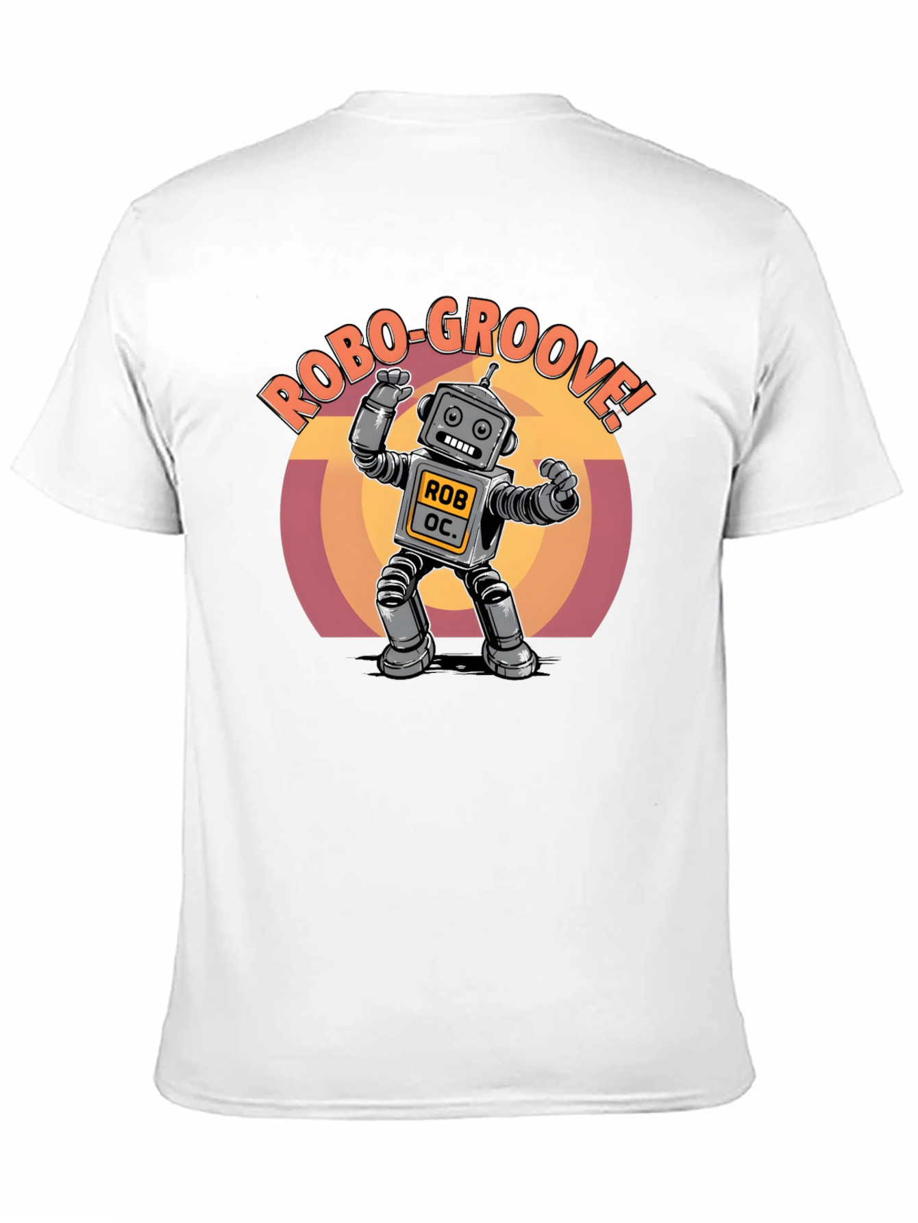 Robo-Groove Robot Graphic T-Shirt