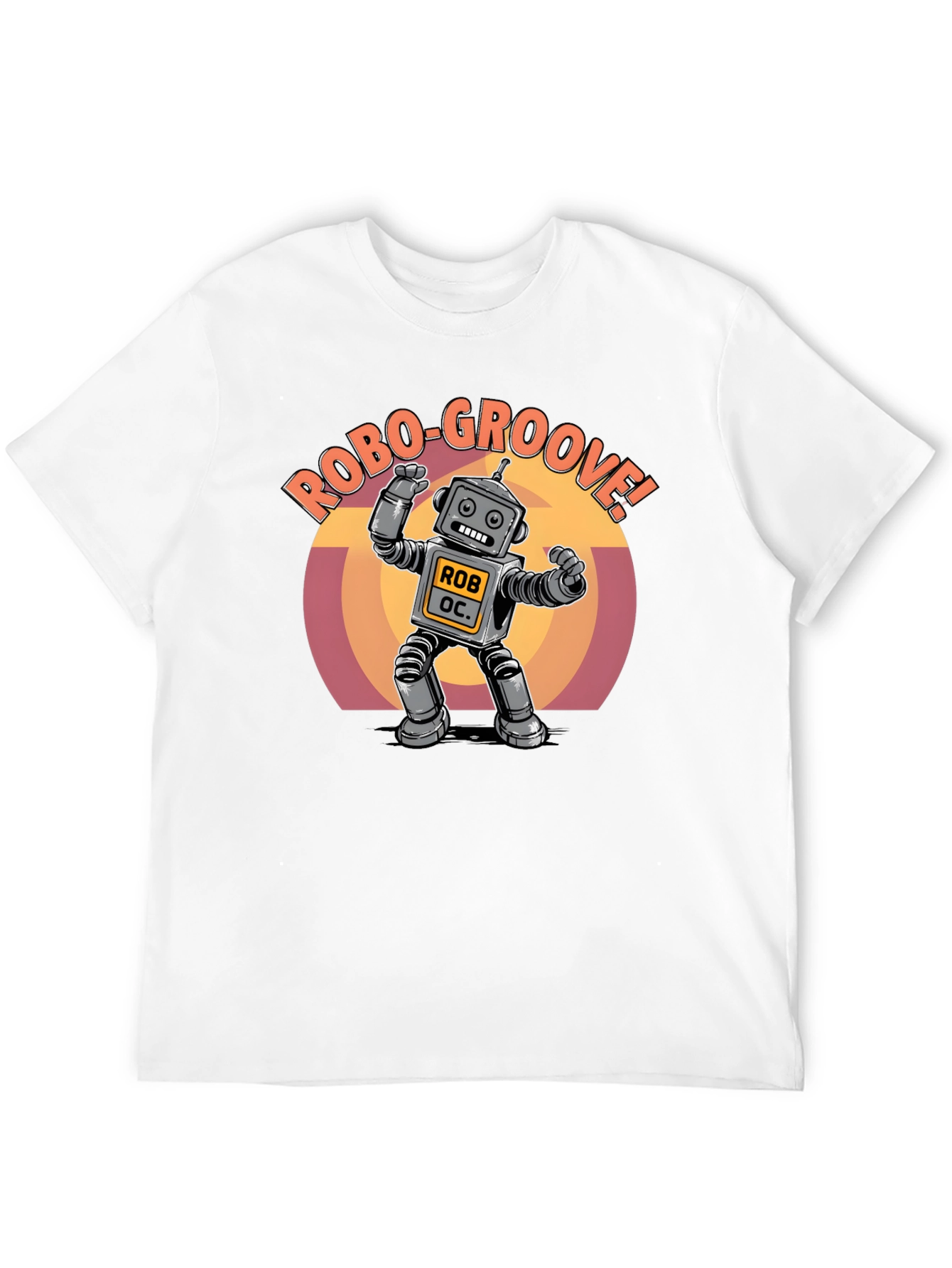 Robo-Groove Robot Graphic T-Shirt