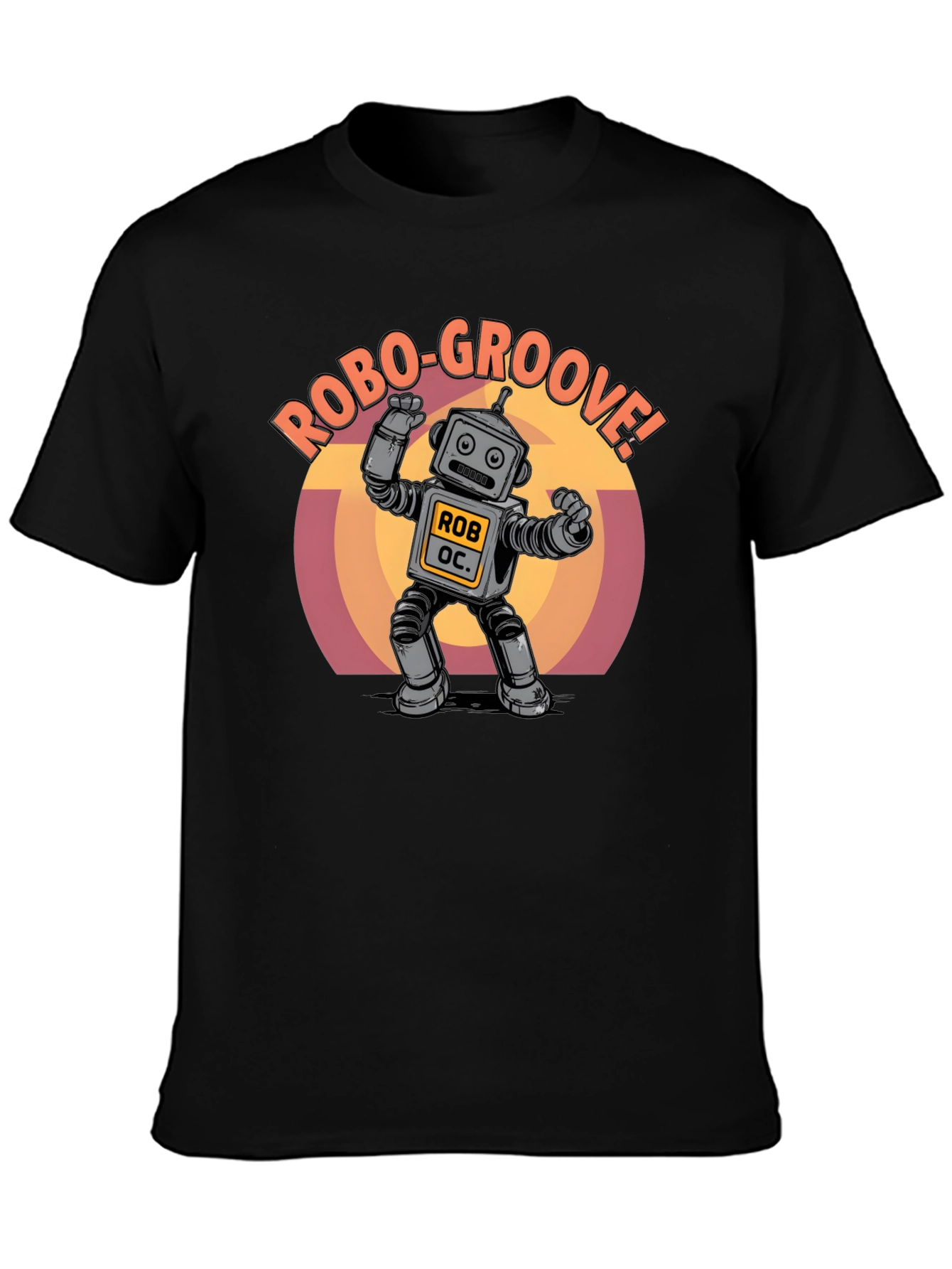 Robo-Groove Robot Graphic T-Shirt