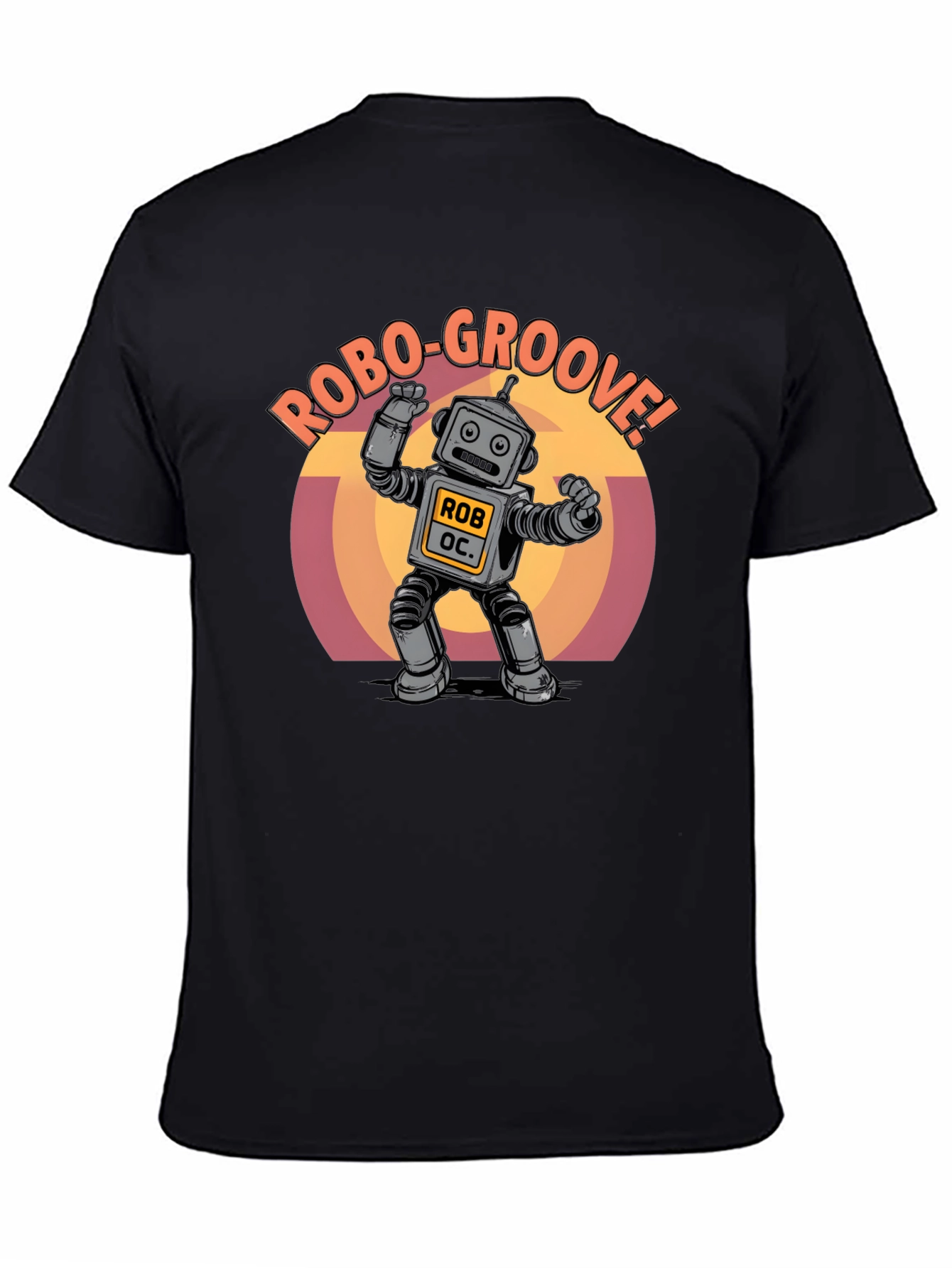 Robo-Groove Robot Graphic T-Shirt