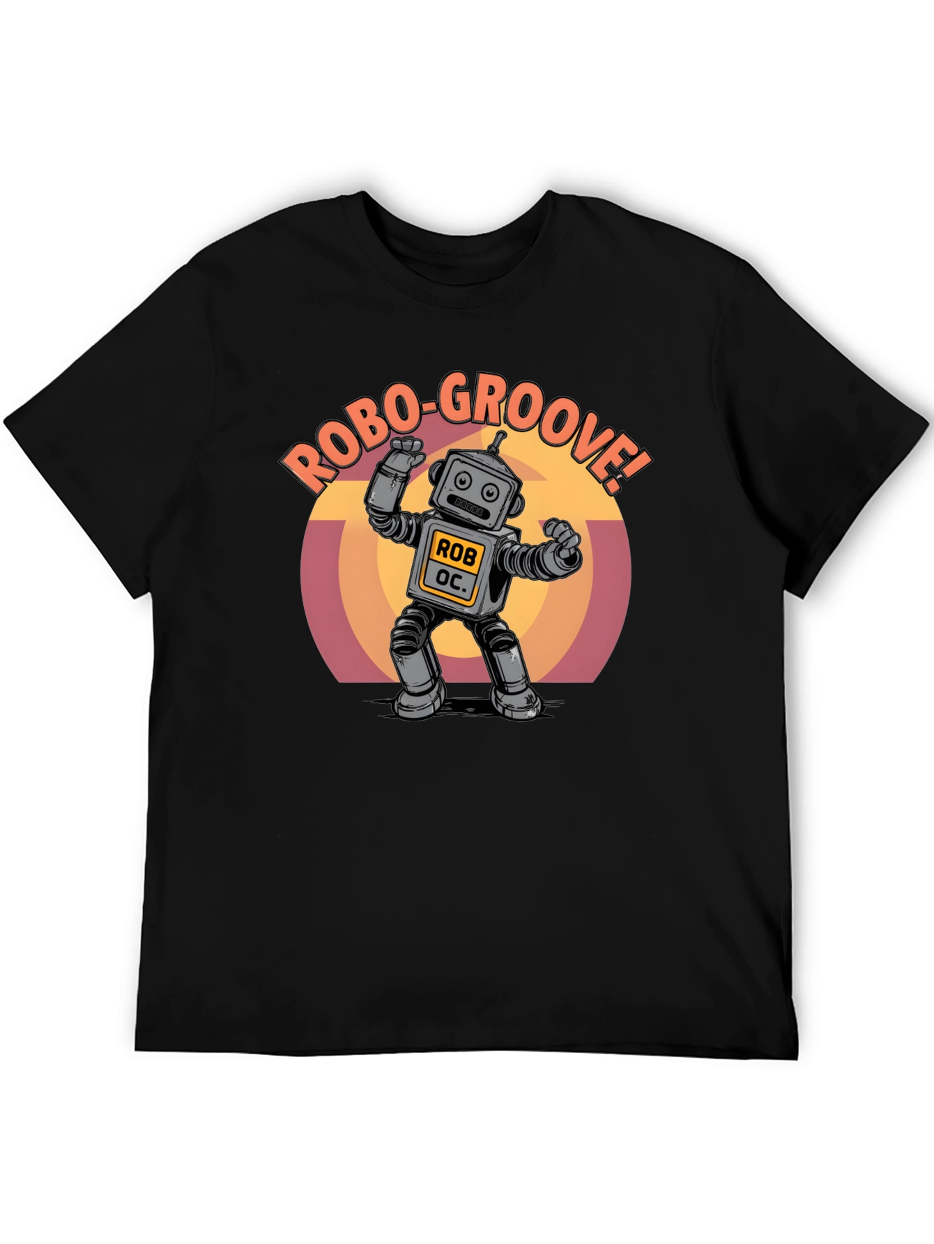 Robo-Groove Robot Graphic T-Shirt