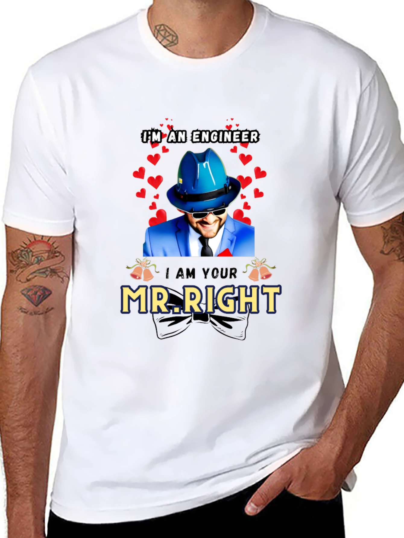 Engineer Mr. Right T-Shirt - Valentines Day Gift