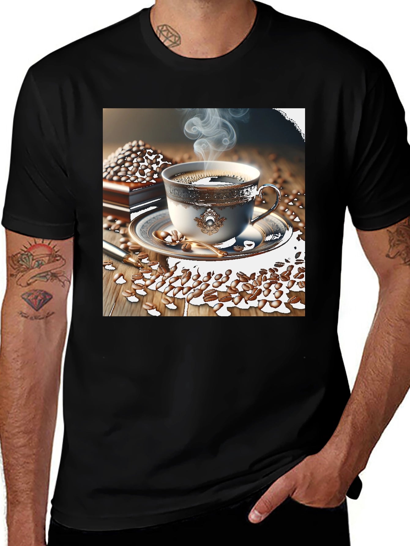 Coffee Cup Graphic Tee