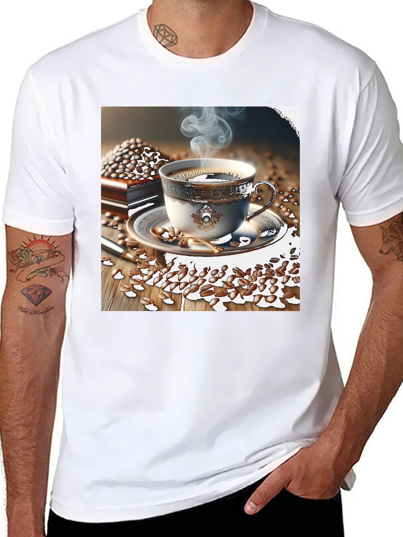 Coffee Cup Graphic Tee
