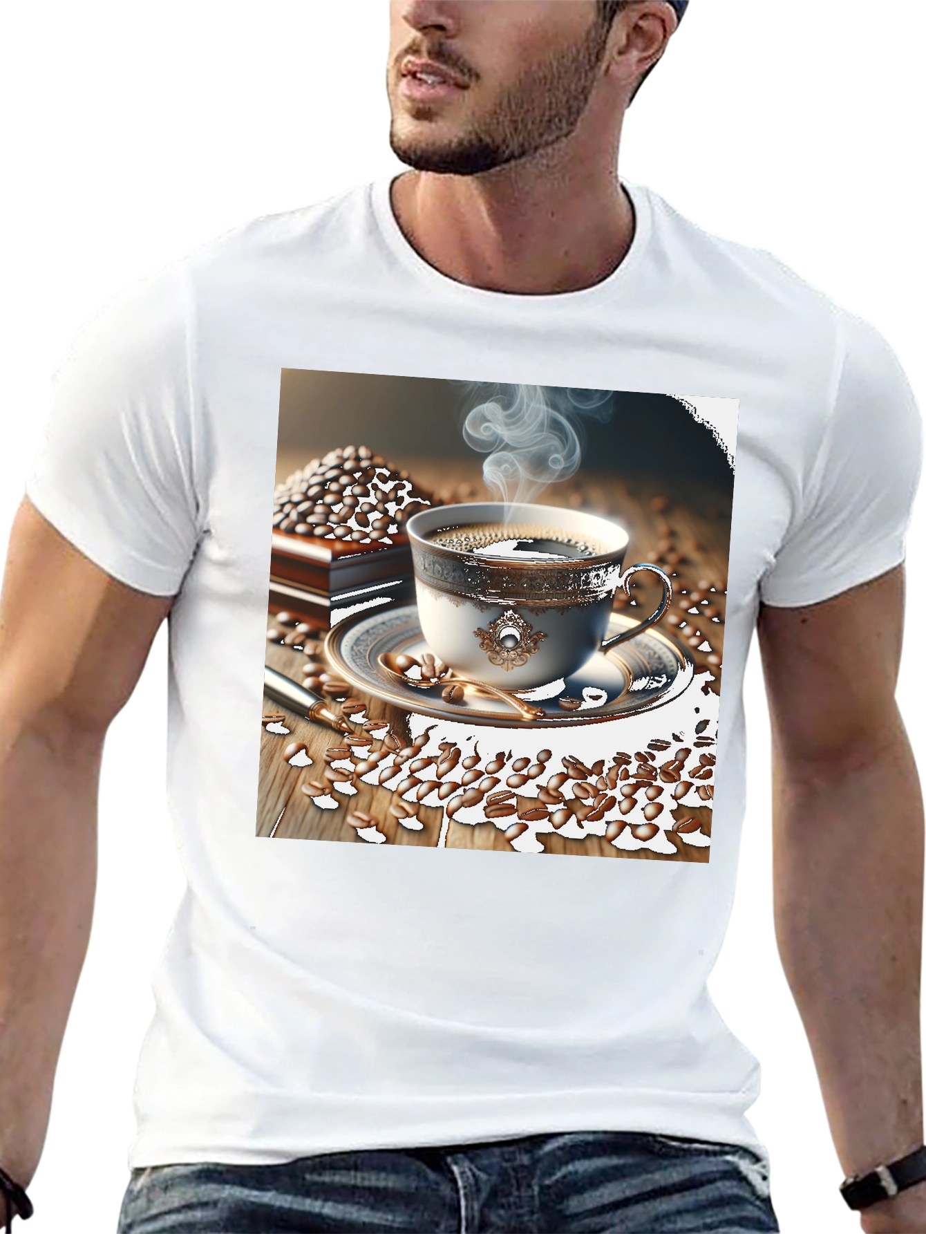 Coffee Cup Graphic Tee