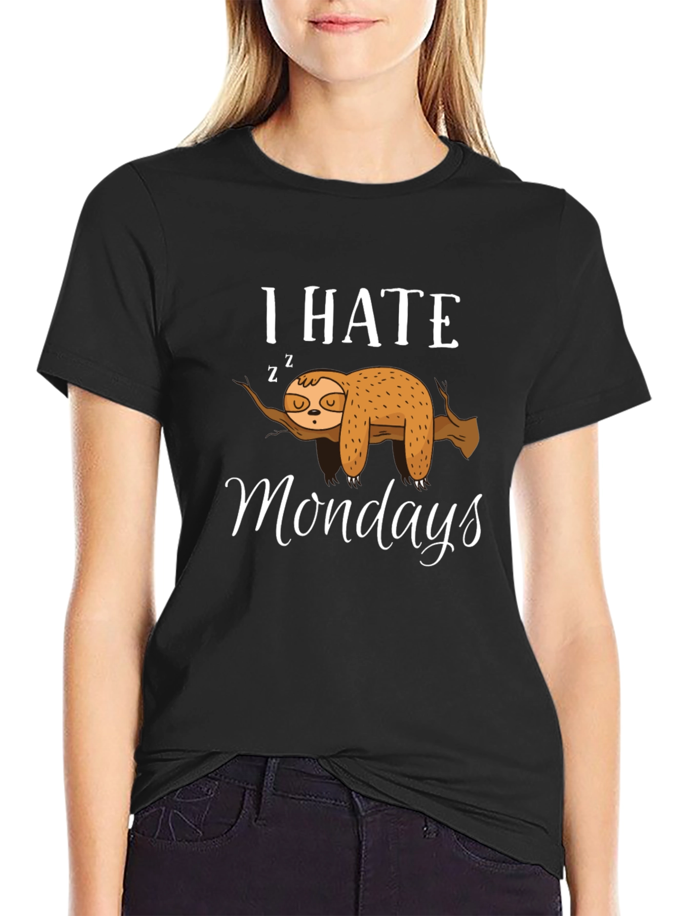 I Hate Mondays Sloth T-Shirt