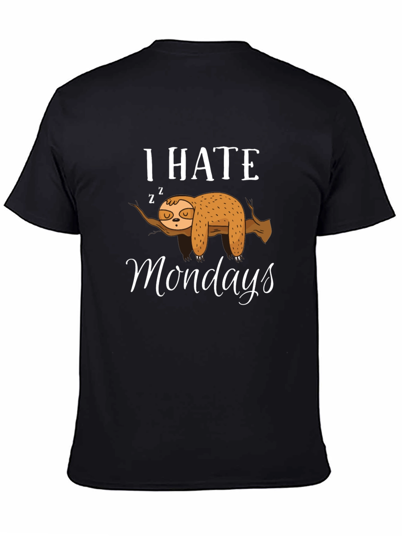 I Hate Mondays Sloth T-Shirt