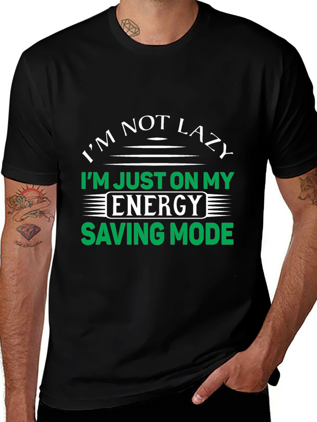 Im Not Lazy Energy Saving Mode T-Shirt