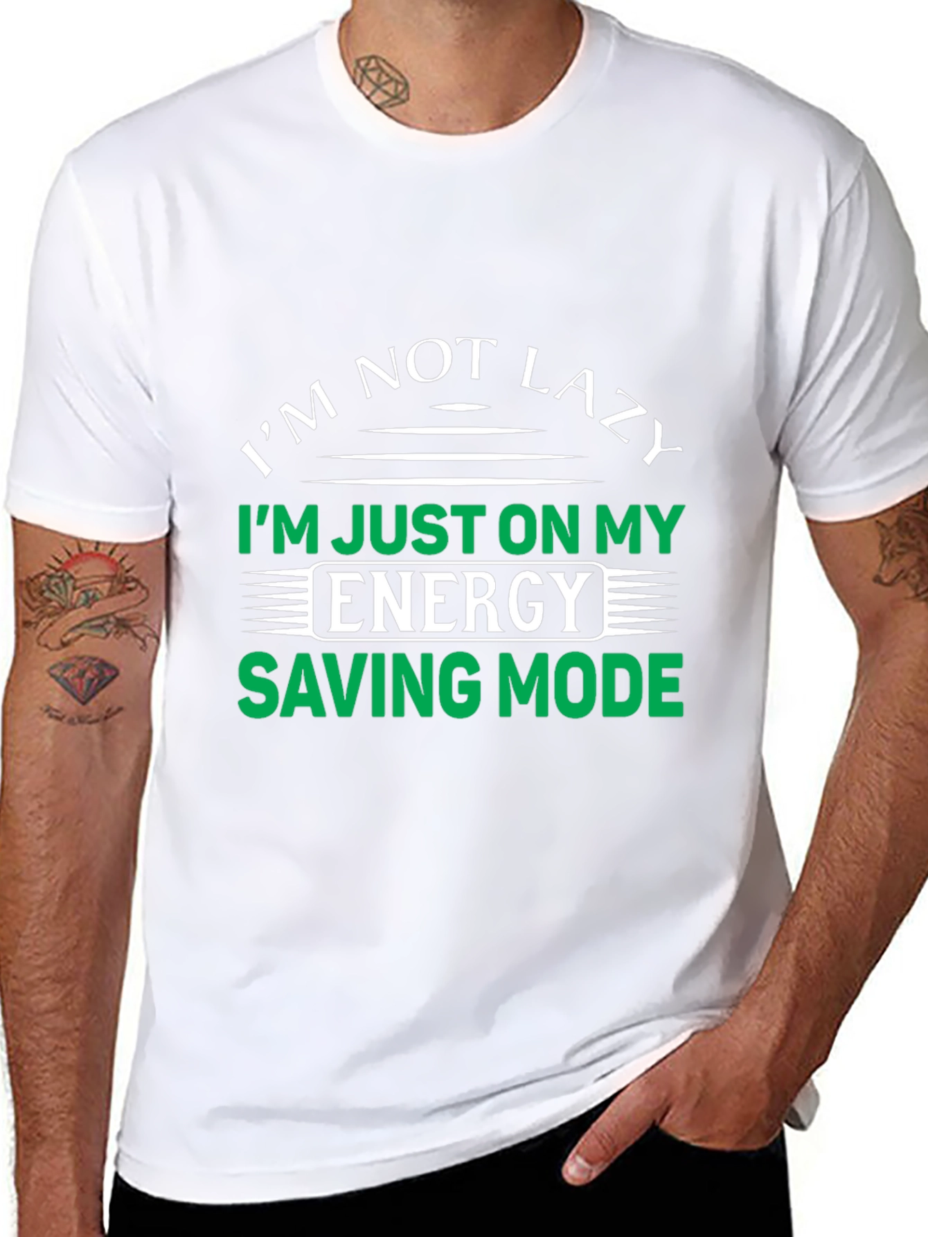 Im Not Lazy Energy Saving Mode T-Shirt