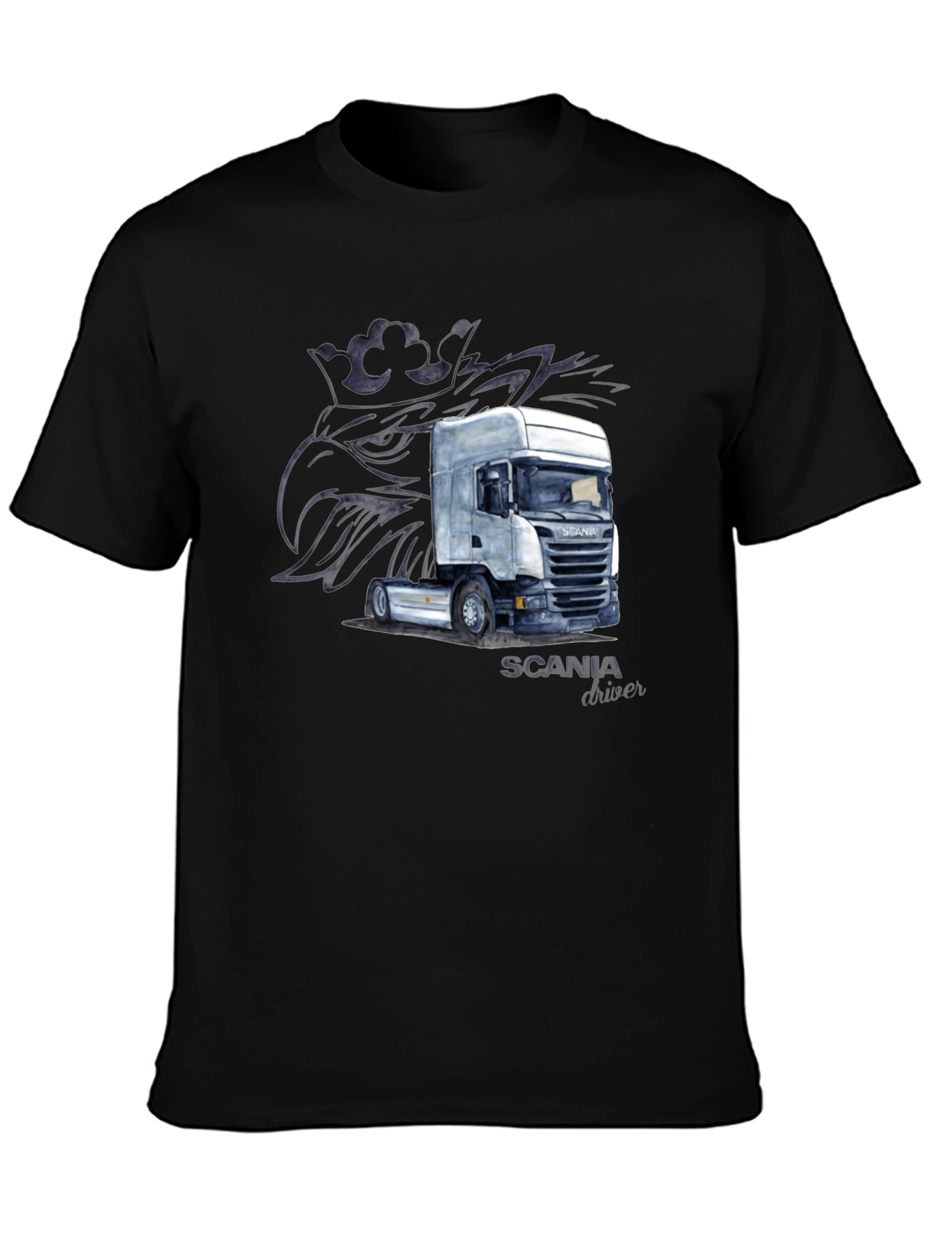 Scania Truck Driver Graphic T-Shirt