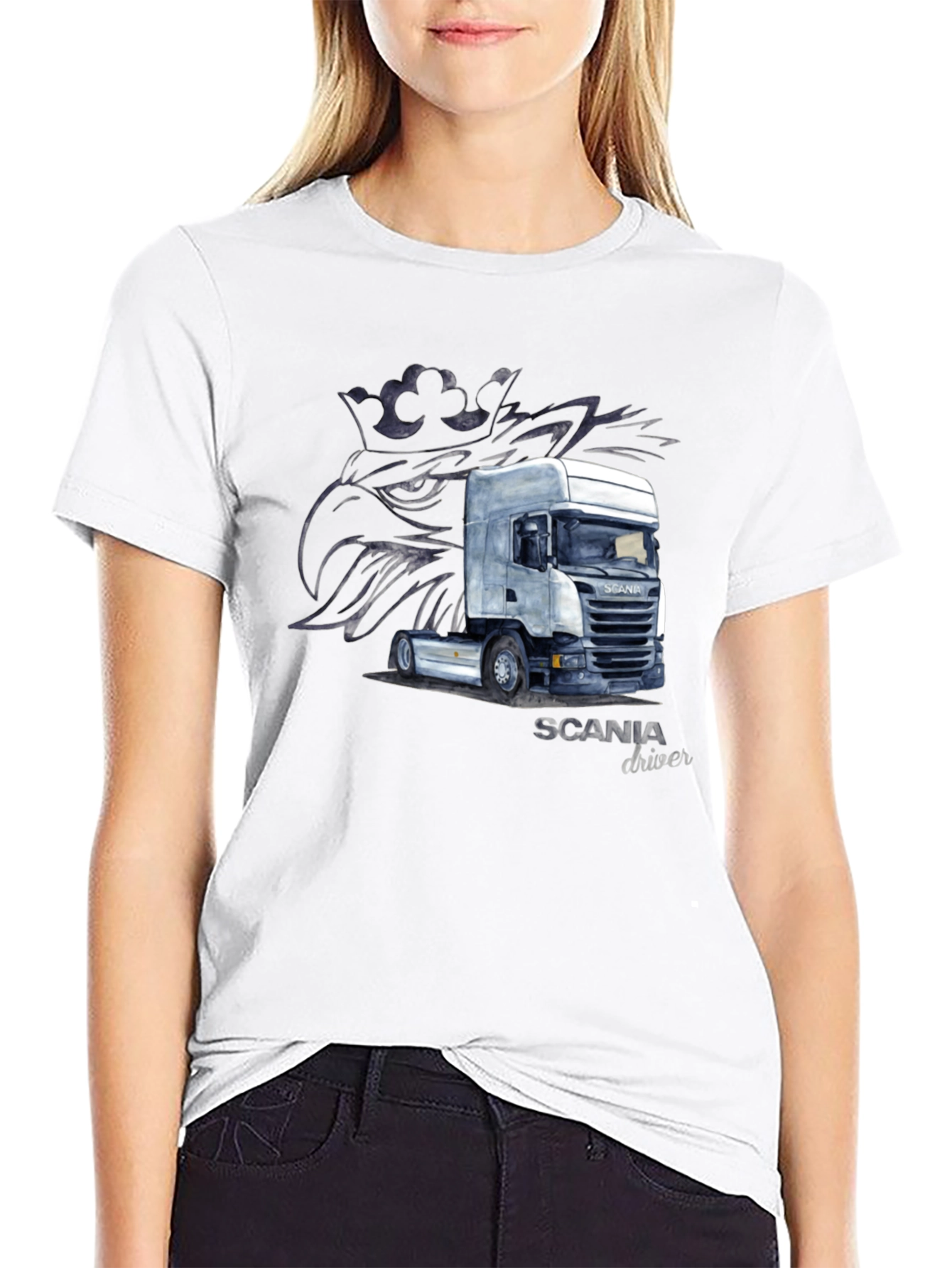 Scania Truck Driver Graphic T-Shirt