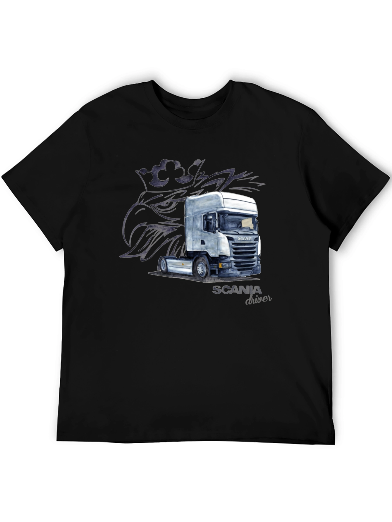 Scania Truck Driver Graphic T-Shirt