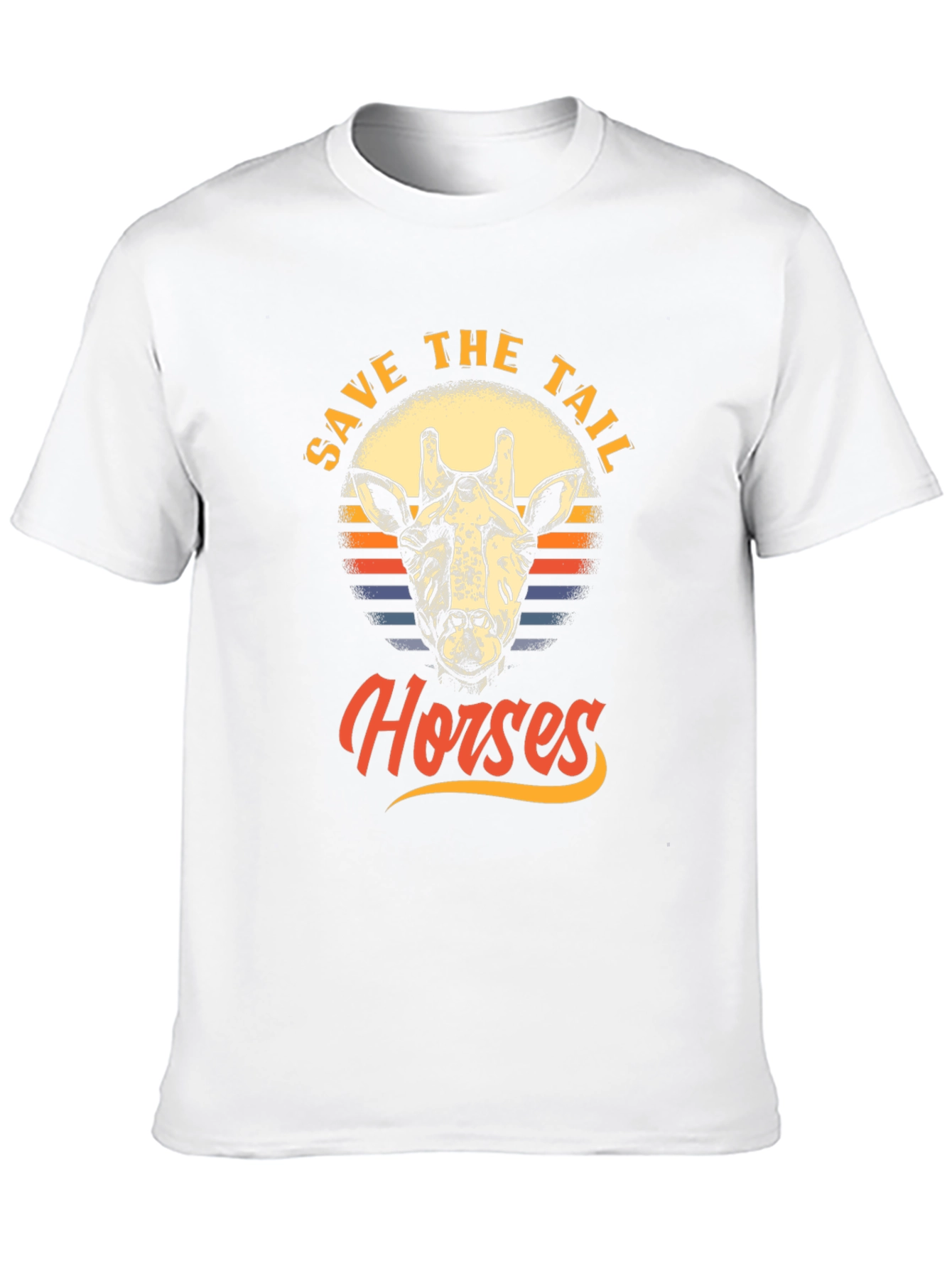 Save the Tail Horses Graphic T-Shirt