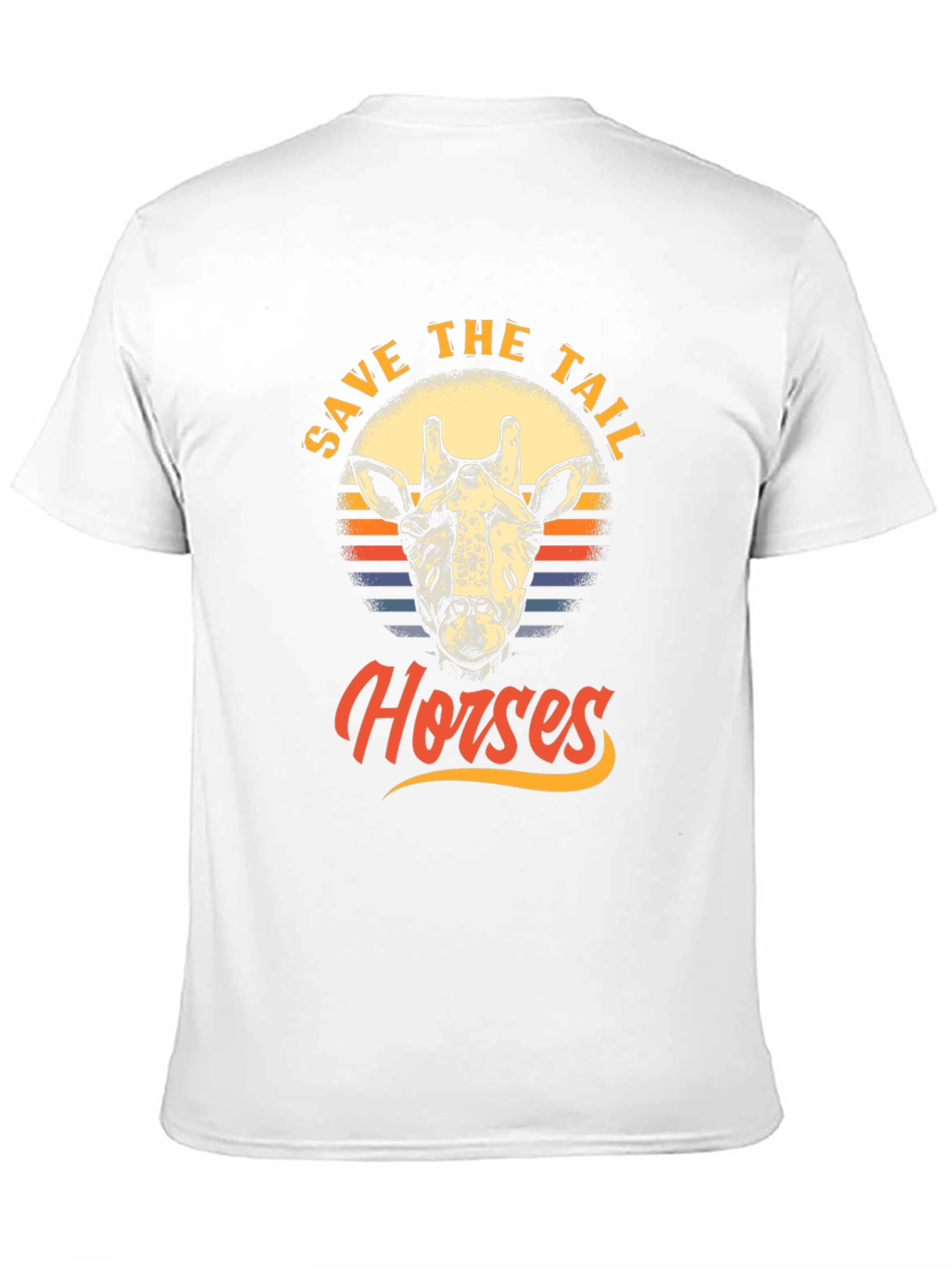 Save the Tail Horses Graphic T-Shirt