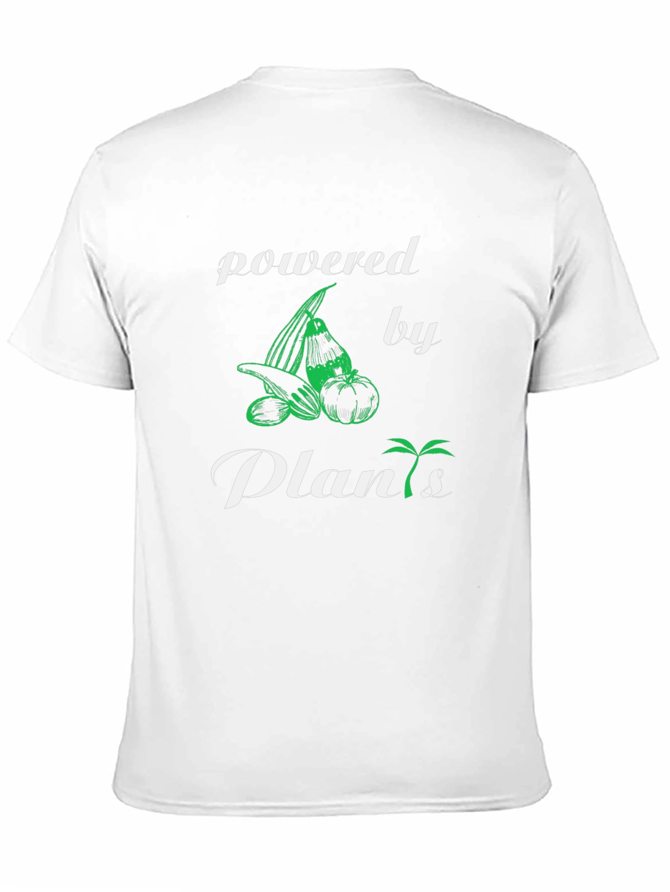 Powered by Plants Graphic Tee - Vegan Lifestyle