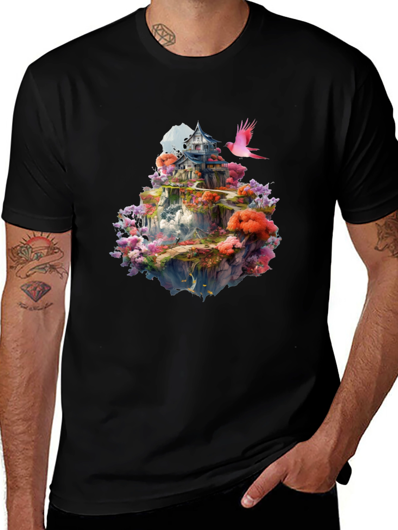 Fantasy Island Graphic Tee - Unique Design Shirt