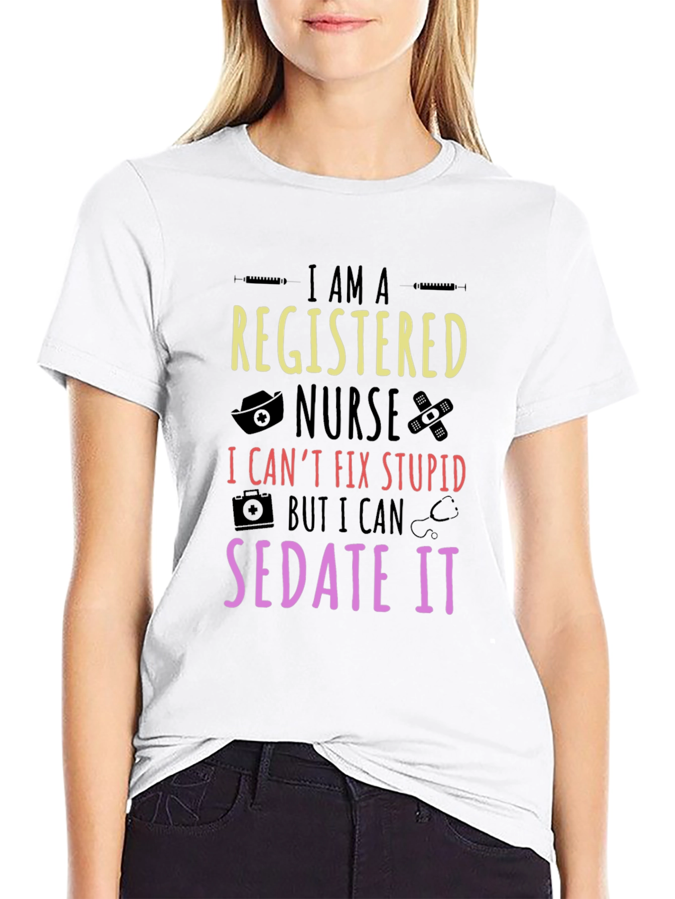 Registered Nurse Sedate It T-Shirt