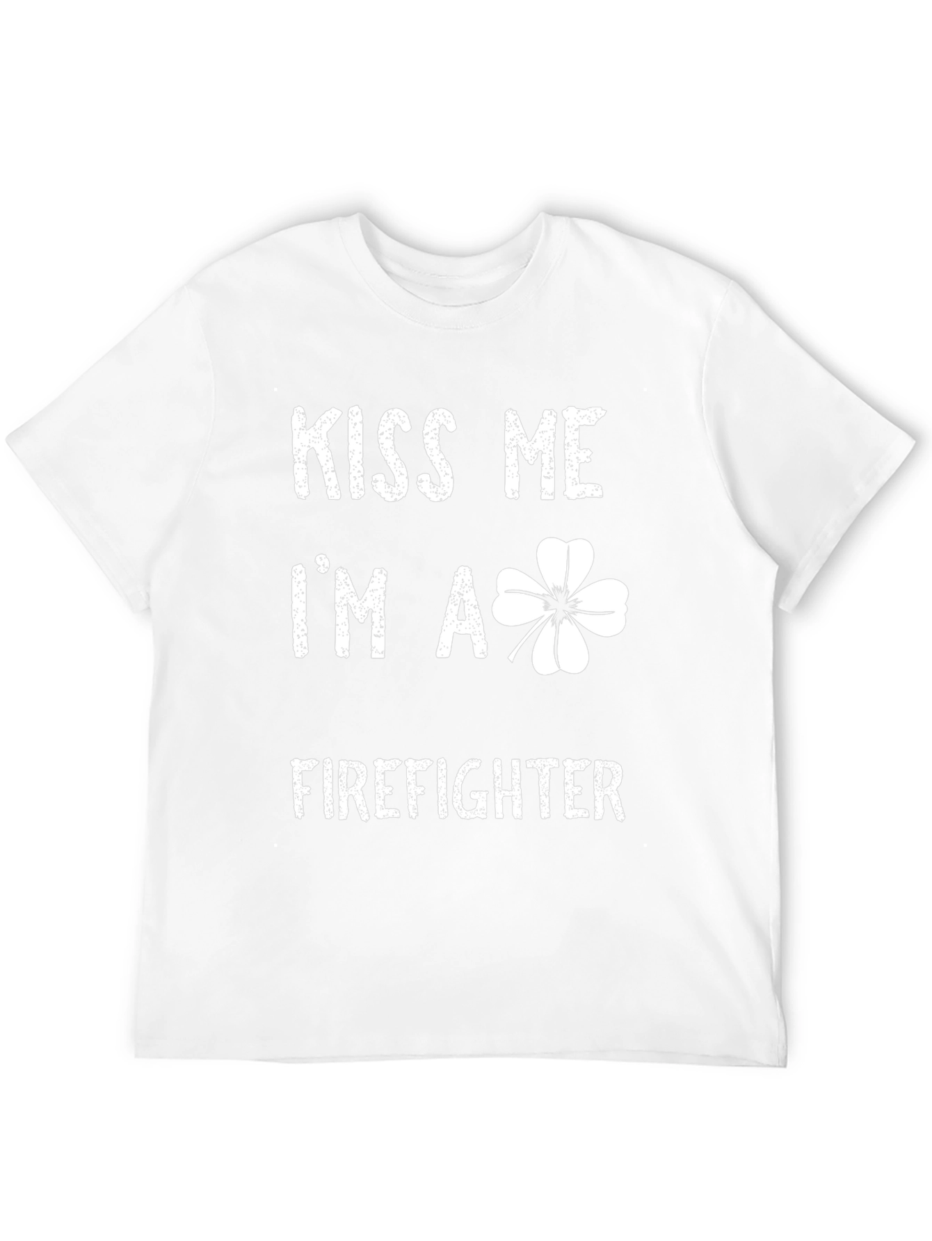 Kiss Me Im A Firefighter St. Patricks Day T-Shirt