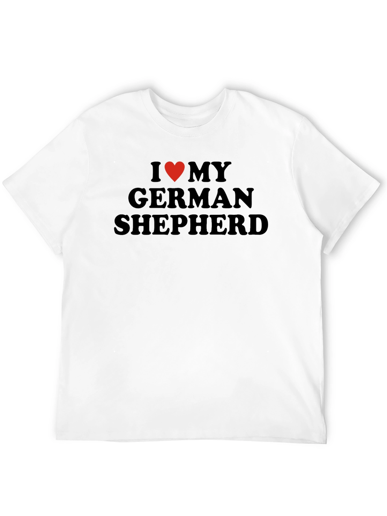 I Heart My German Shepherd T-Shirt