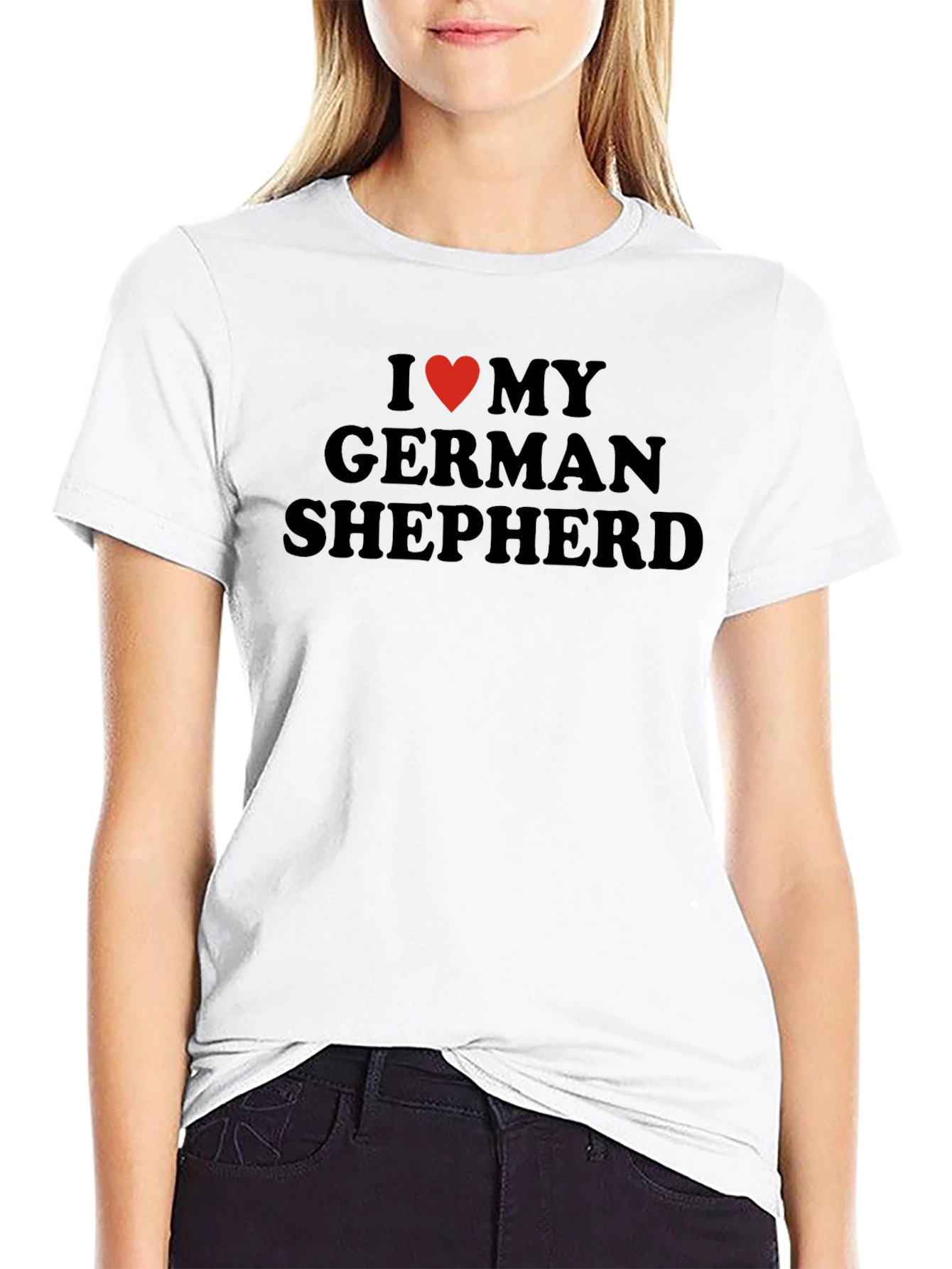 I Heart My German Shepherd T-Shirt