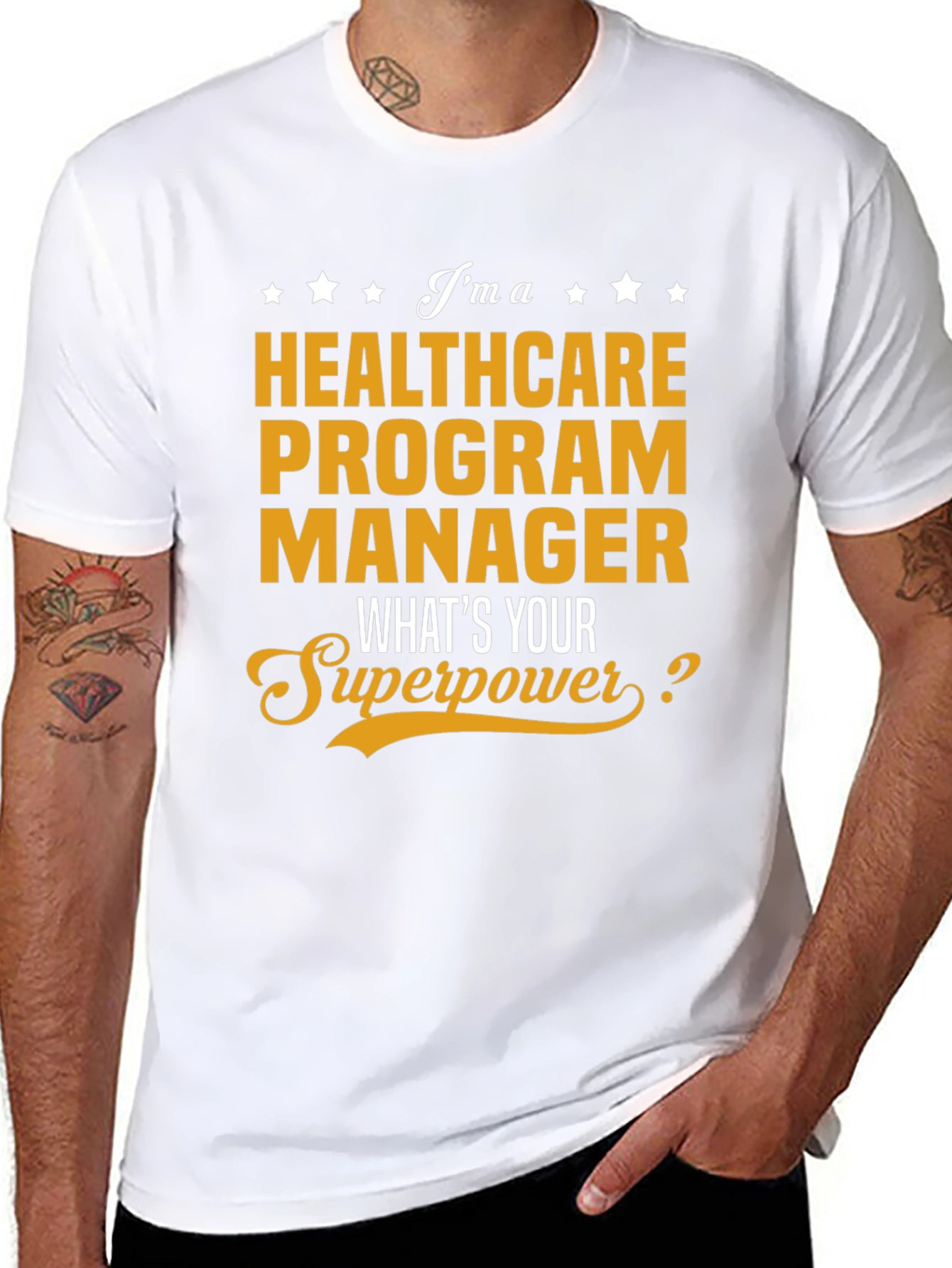 Healthcare Program Manager Superpower T-Shirt
