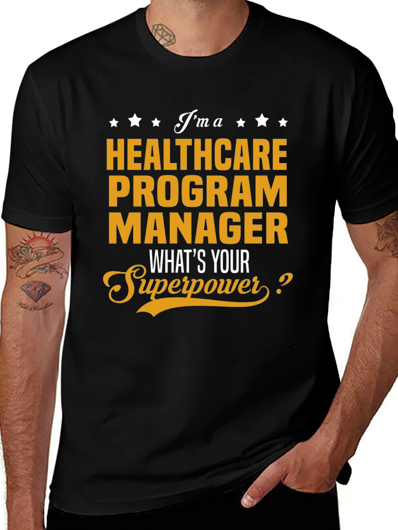 Healthcare Program Manager Superpower T-Shirt