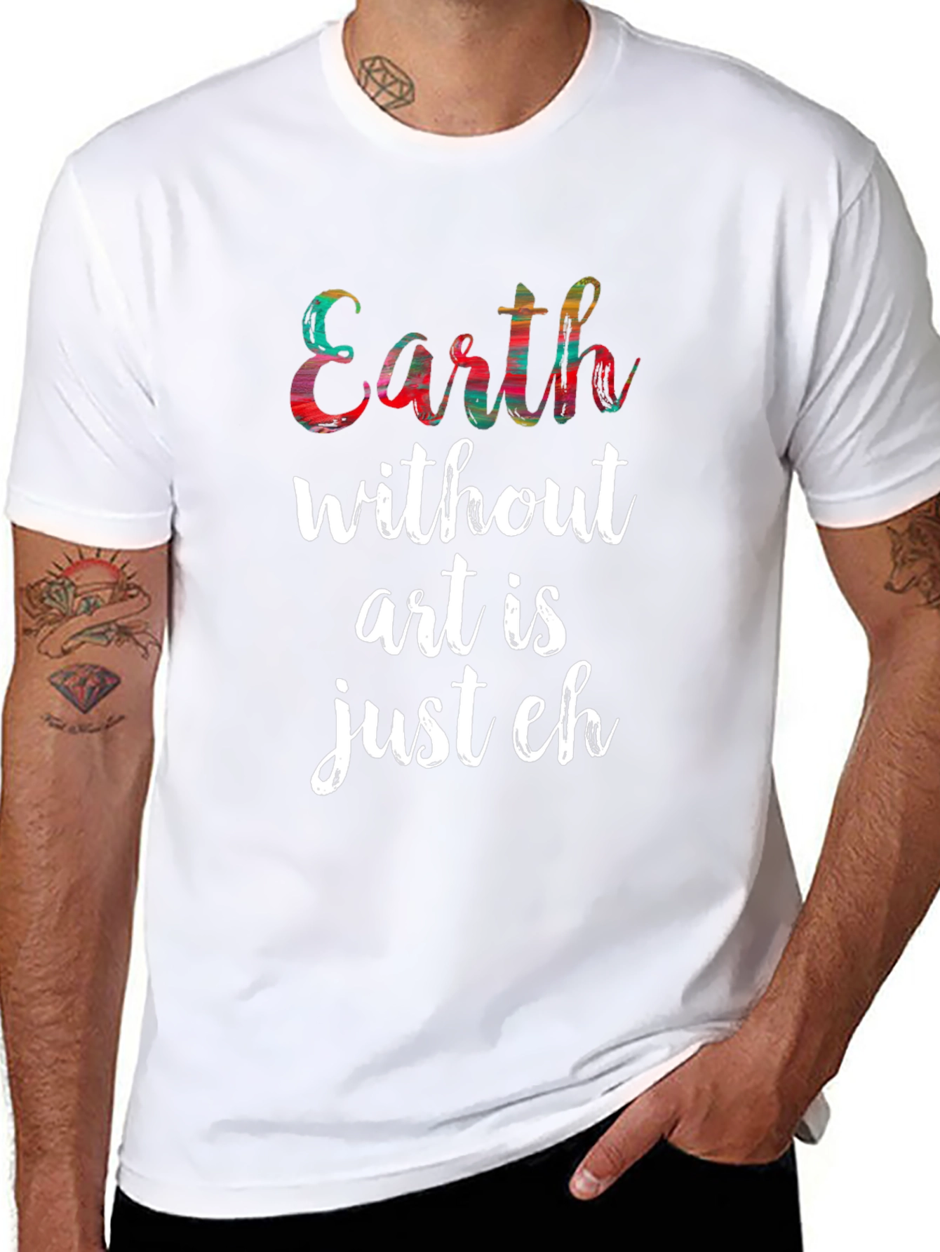 Earth Without Art Mens Graphic Tee