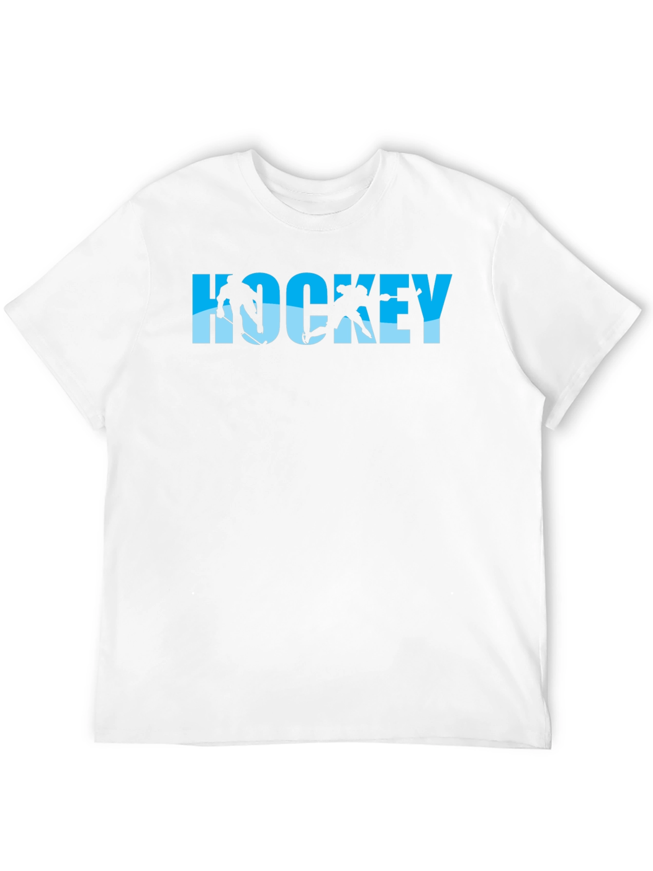 Hockey Silhouette Graphic T-Shirt