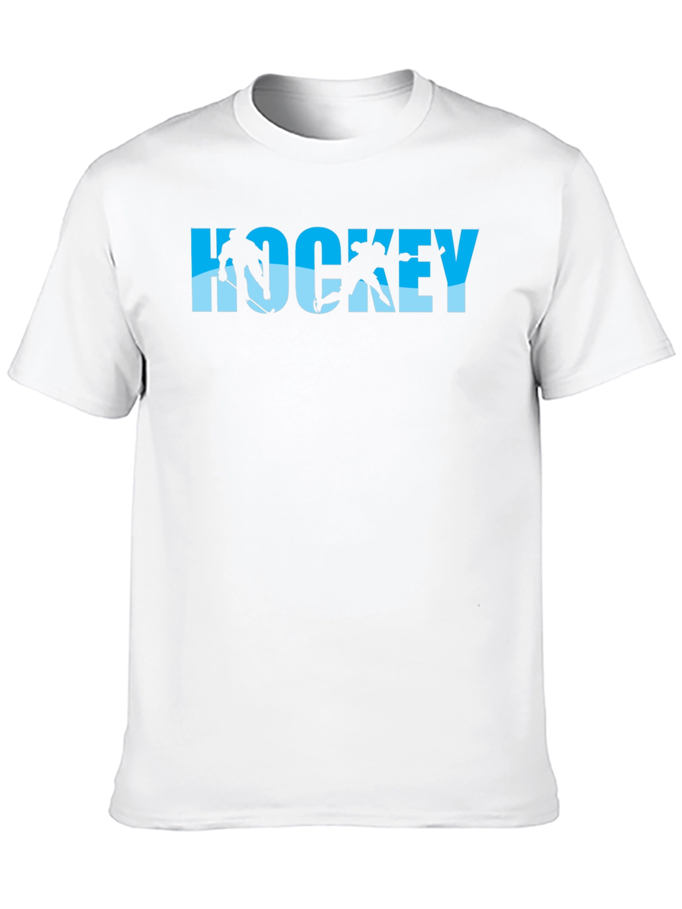 Hockey Silhouette Graphic T-Shirt