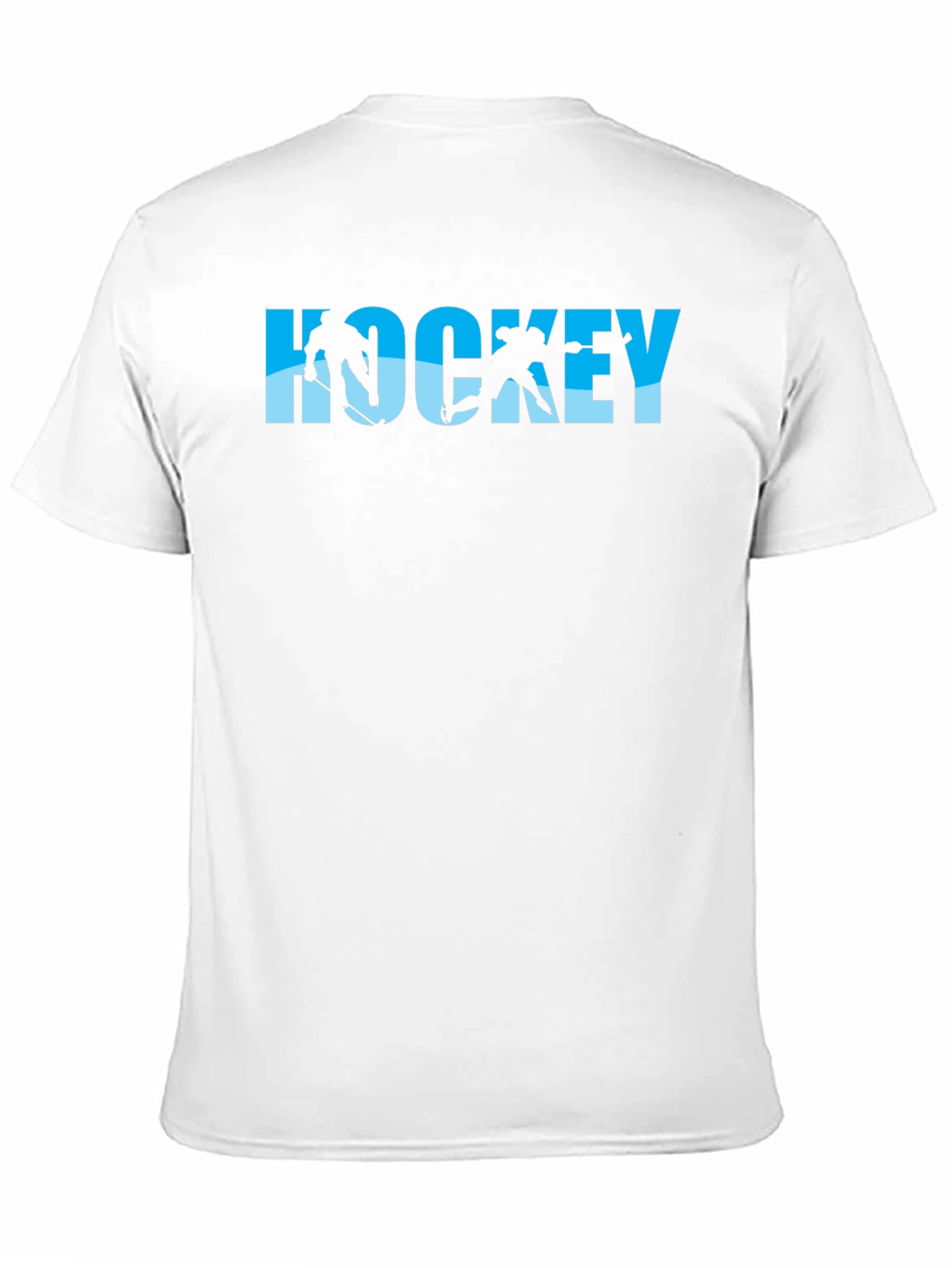 Hockey Silhouette Graphic T-Shirt