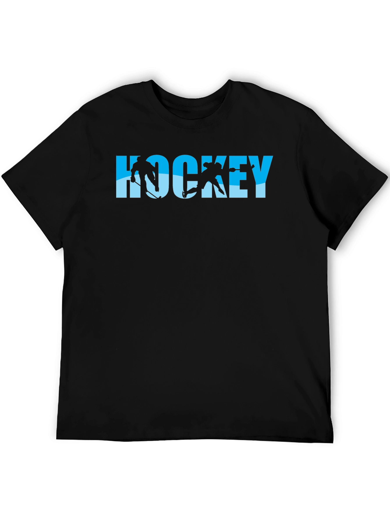 Hockey Silhouette Graphic T-Shirt