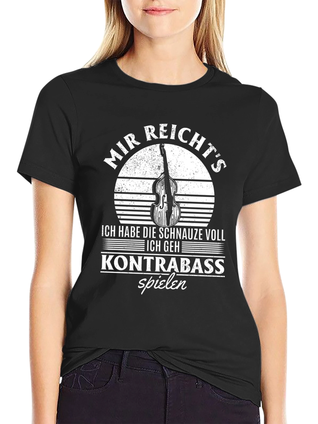 Mir Reichts Kontrabass Player T-Shirt