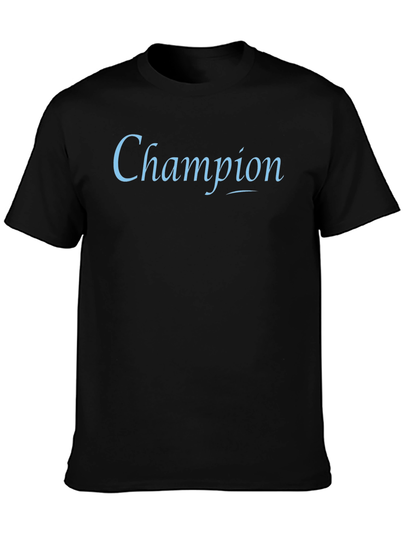 Champion Black T-Shirt