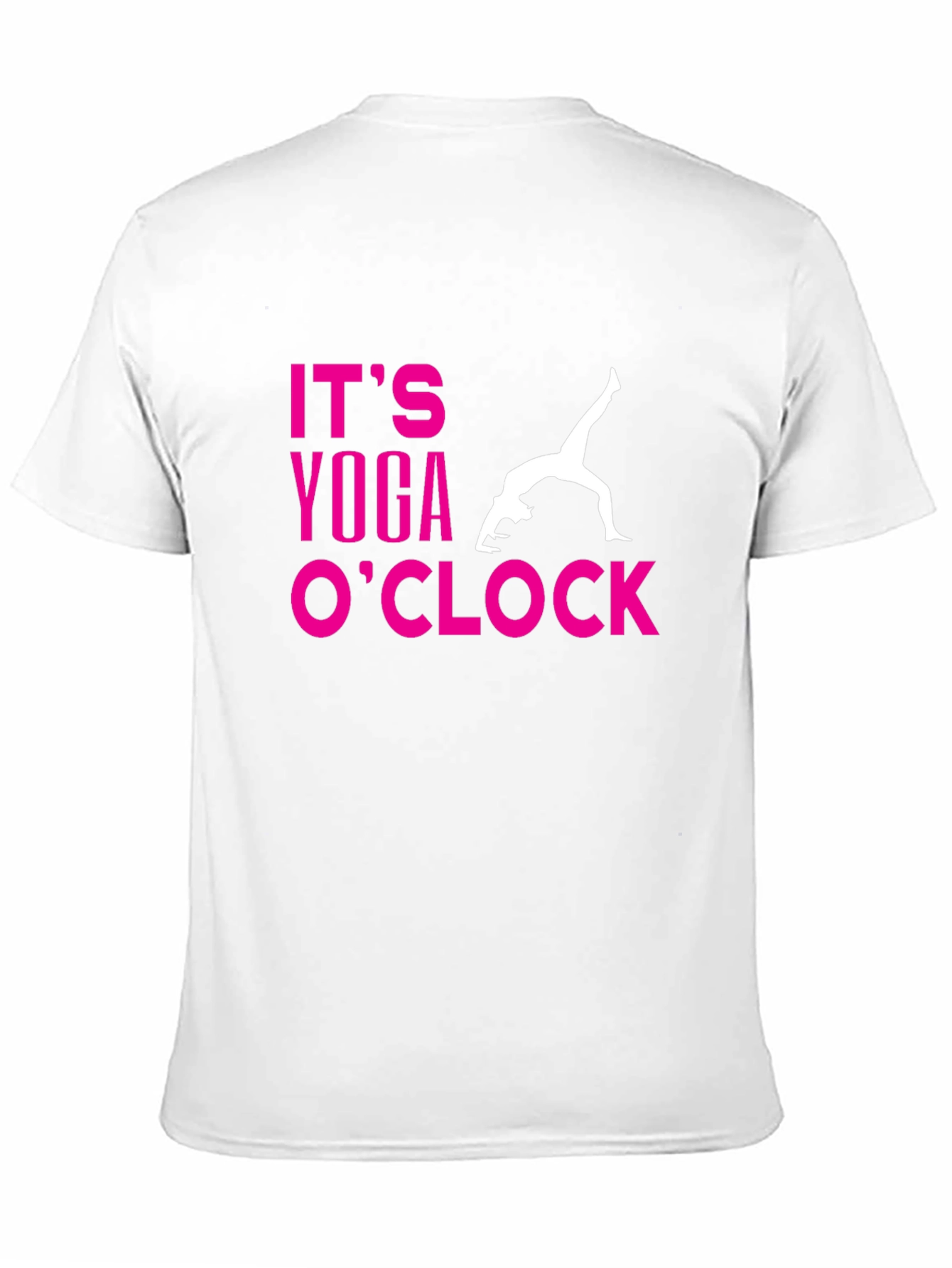 Its Yoga OClock Black T-Shirt