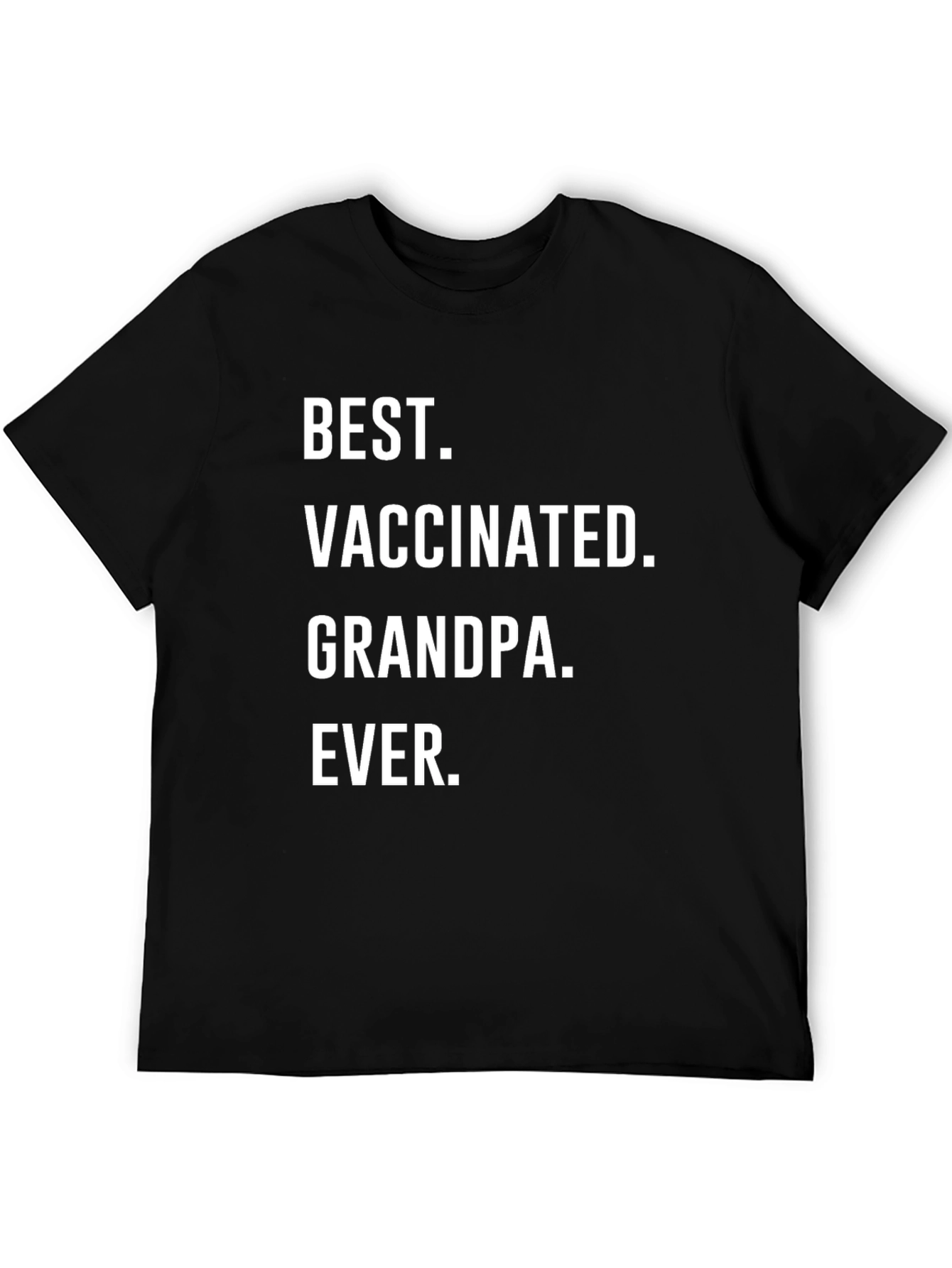 Best Vaccinated Grandpa Ever T-Shirt