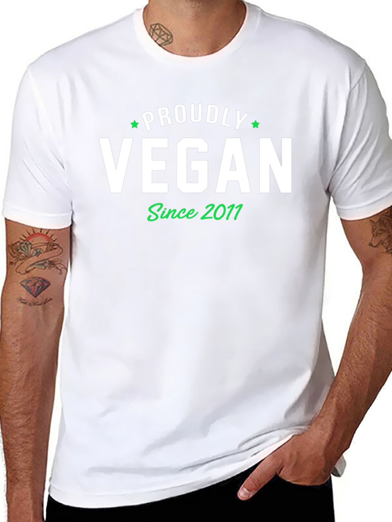Proudly Vegan Since 2011 T-Shirt