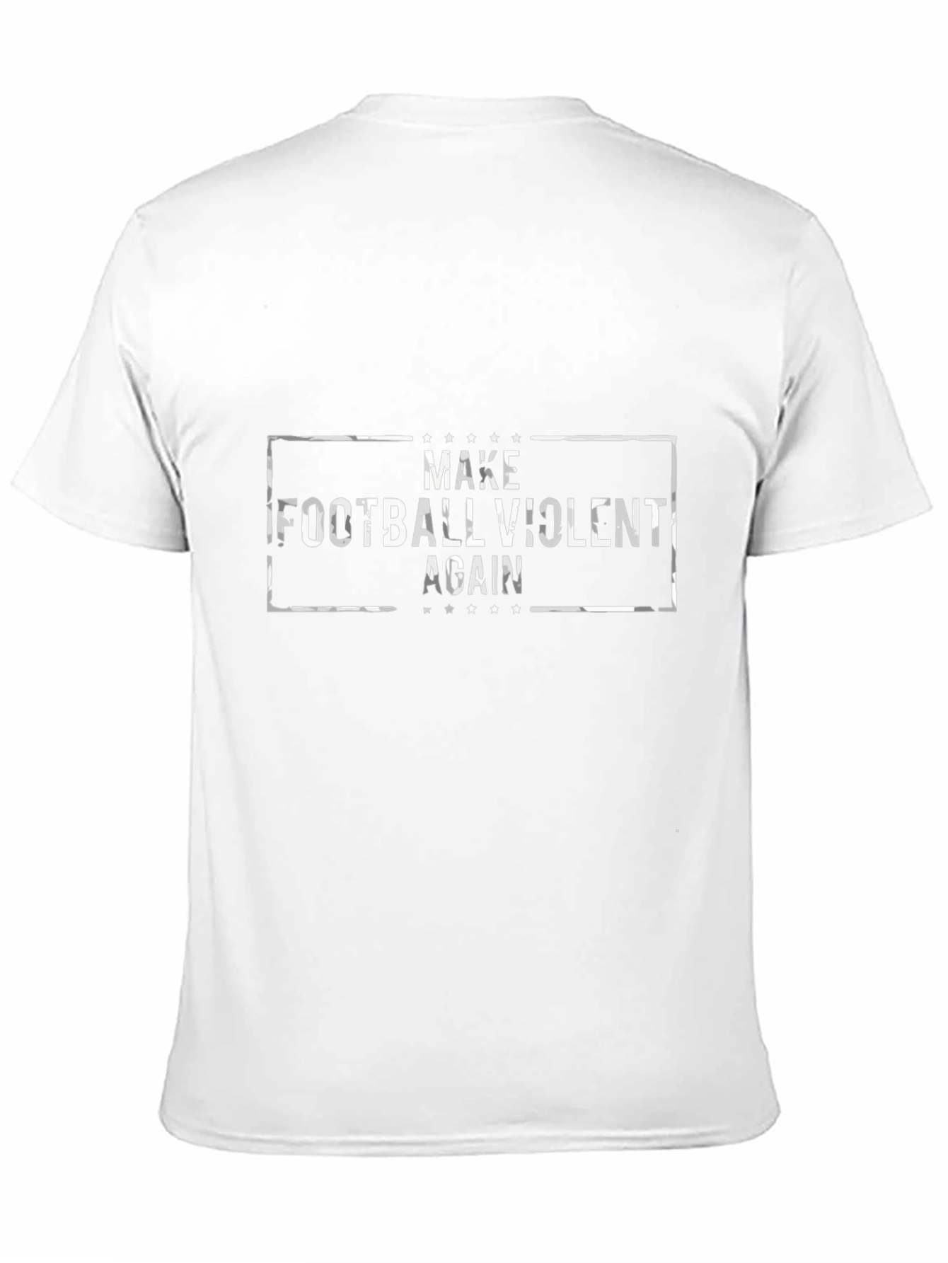 Make Football Violent Again Black T-Shirt