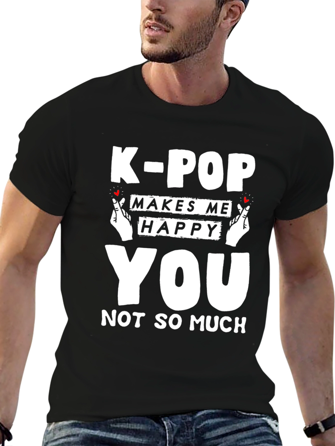 K-Pop Makes Me Happy T-Shirt