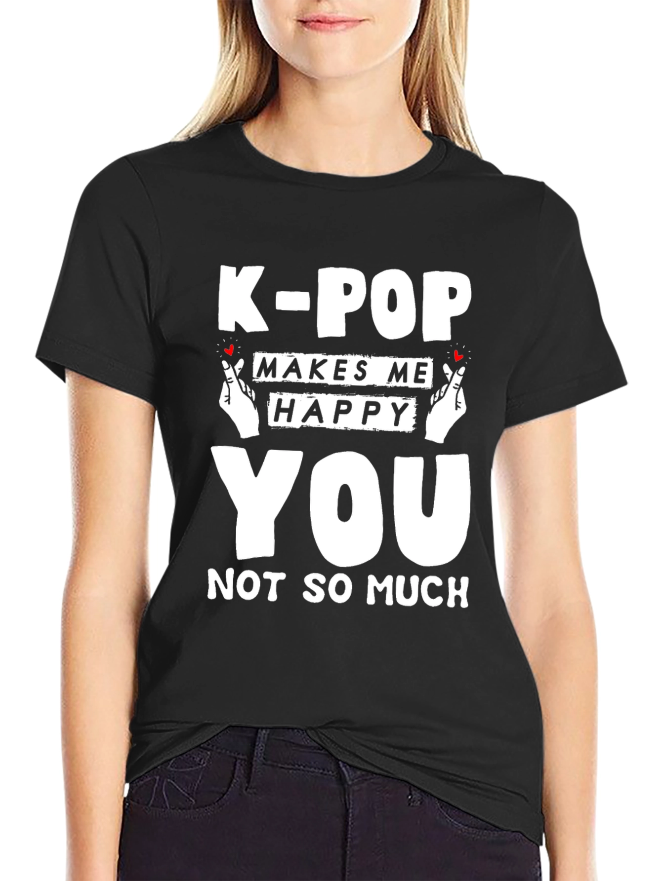 K-Pop Makes Me Happy T-Shirt