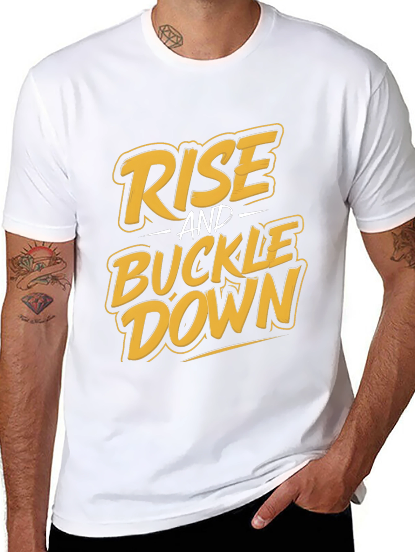 Rise and Buckle Down Graphic Tee