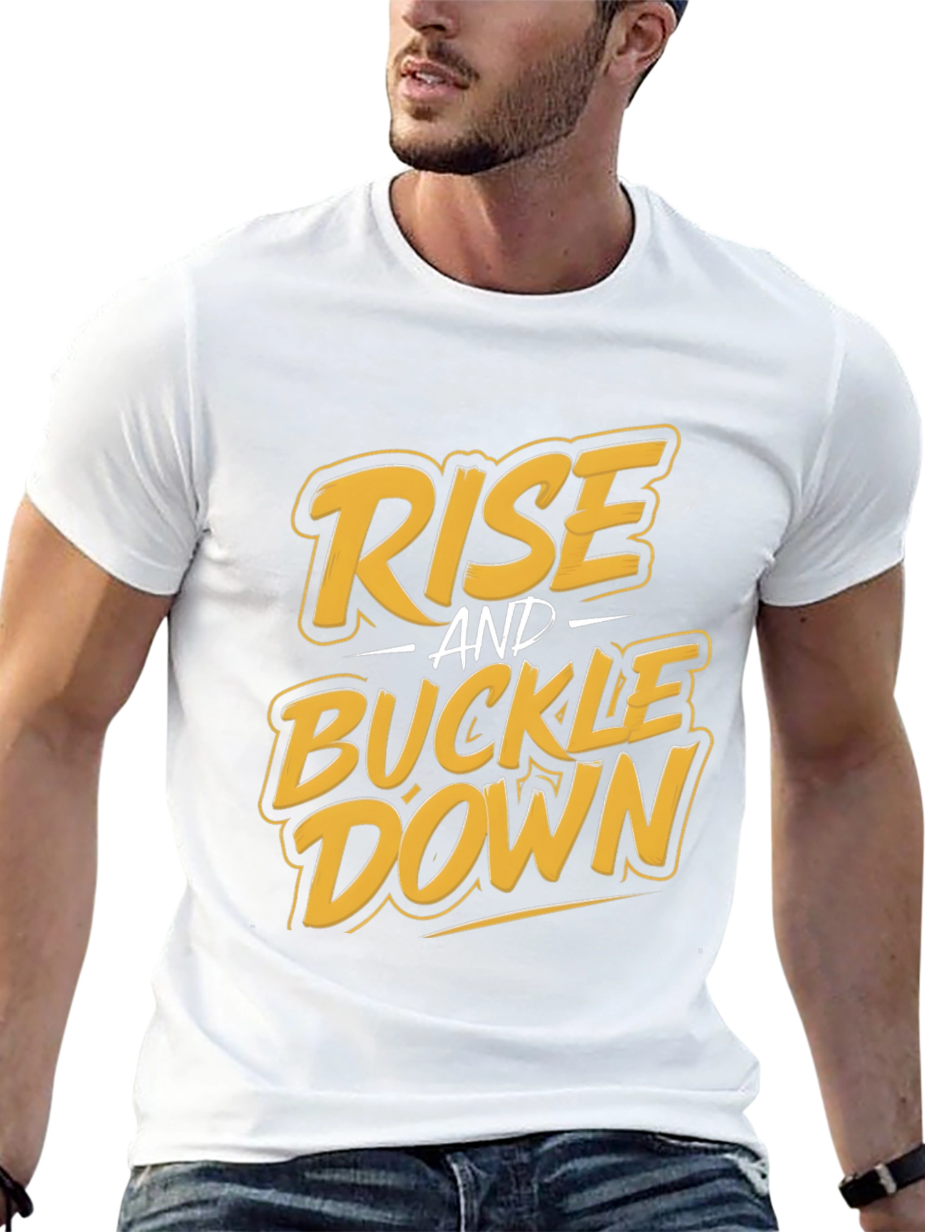 Rise and Buckle Down Graphic Tee