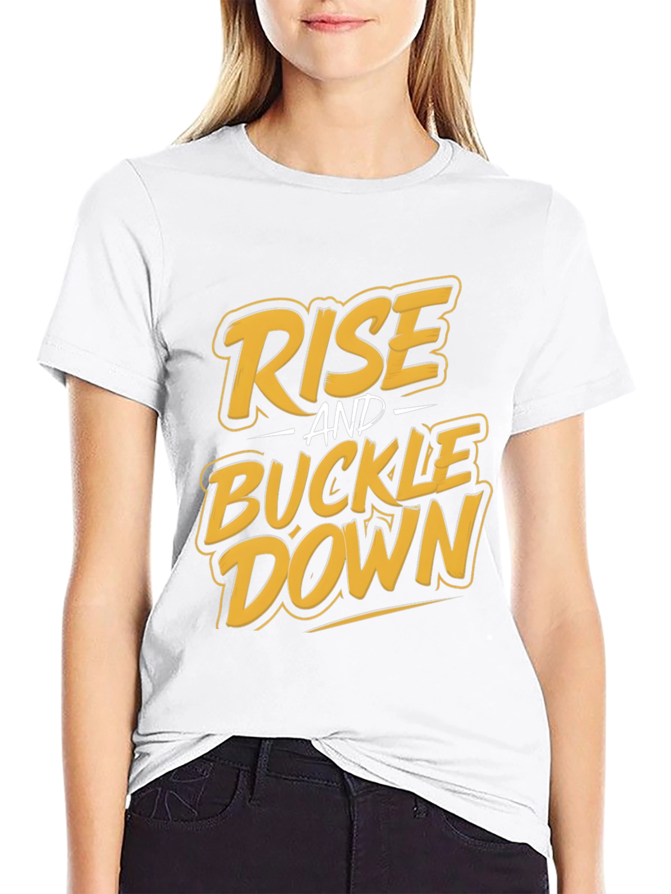 Rise and Buckle Down Graphic Tee