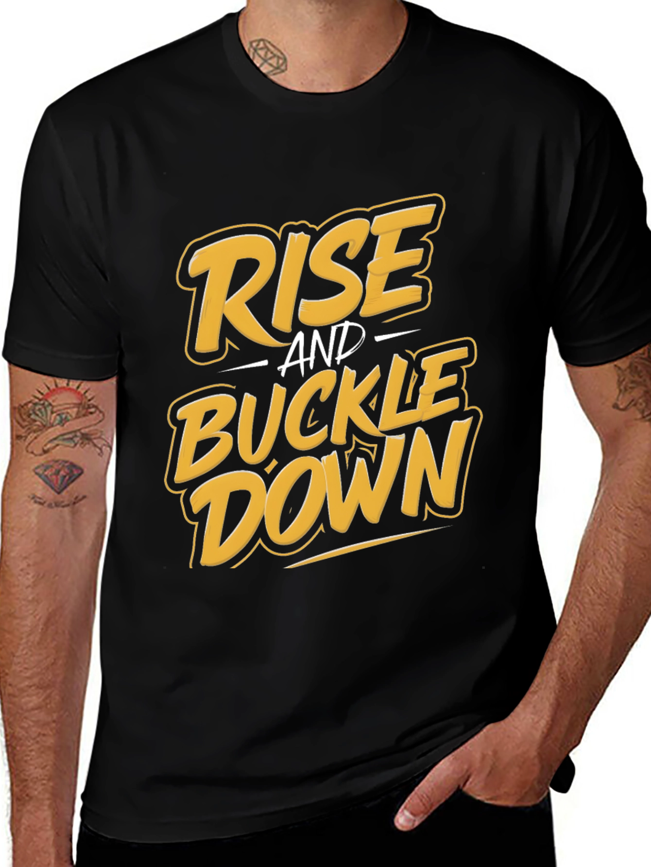 Rise and Buckle Down Graphic Tee
