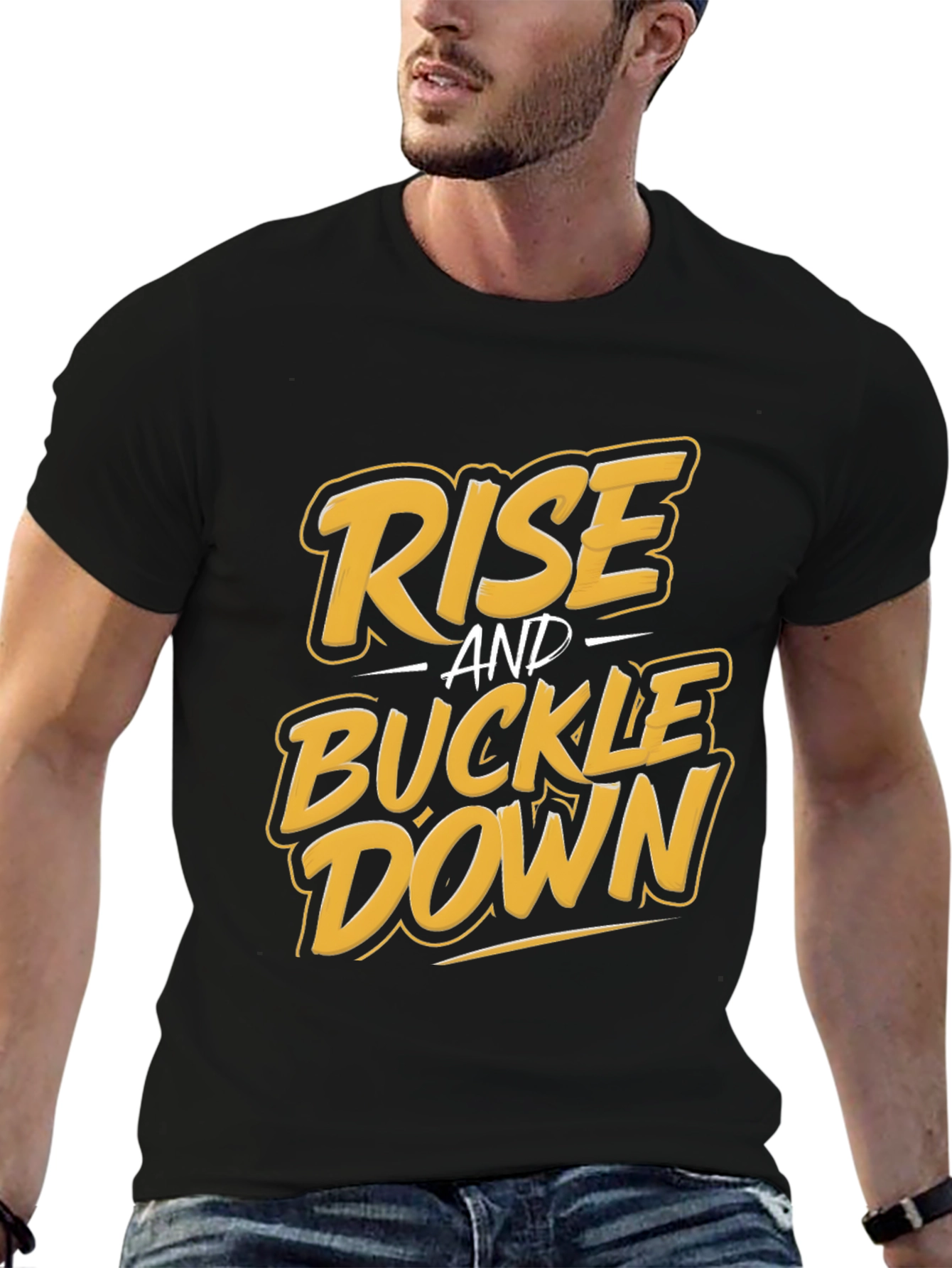 Rise and Buckle Down Graphic Tee