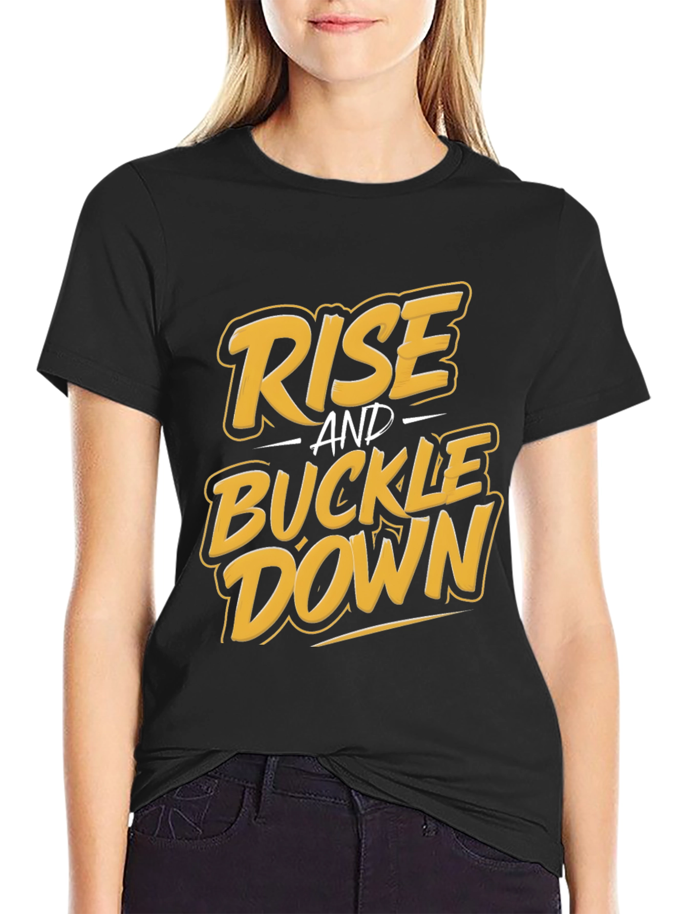 Rise and Buckle Down Graphic Tee