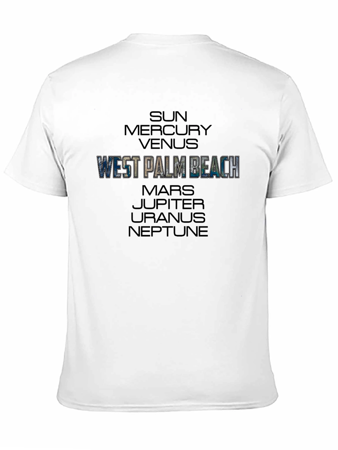 West Palm Beach Planets Graphic Tee